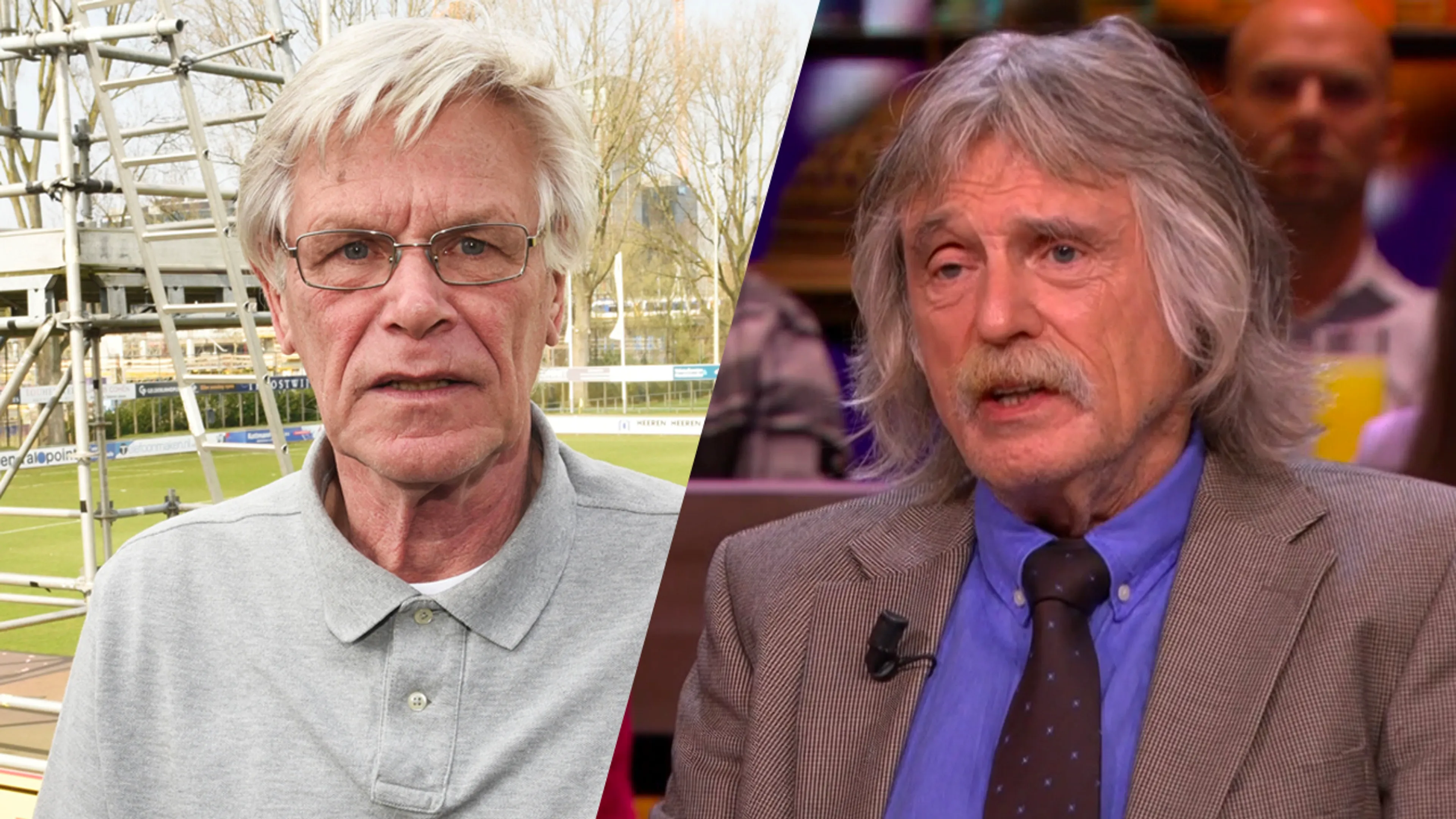 Johan reageert op overlijden Jan Jongbloed: 'Het leven heeft hem erg doen veranderen'
