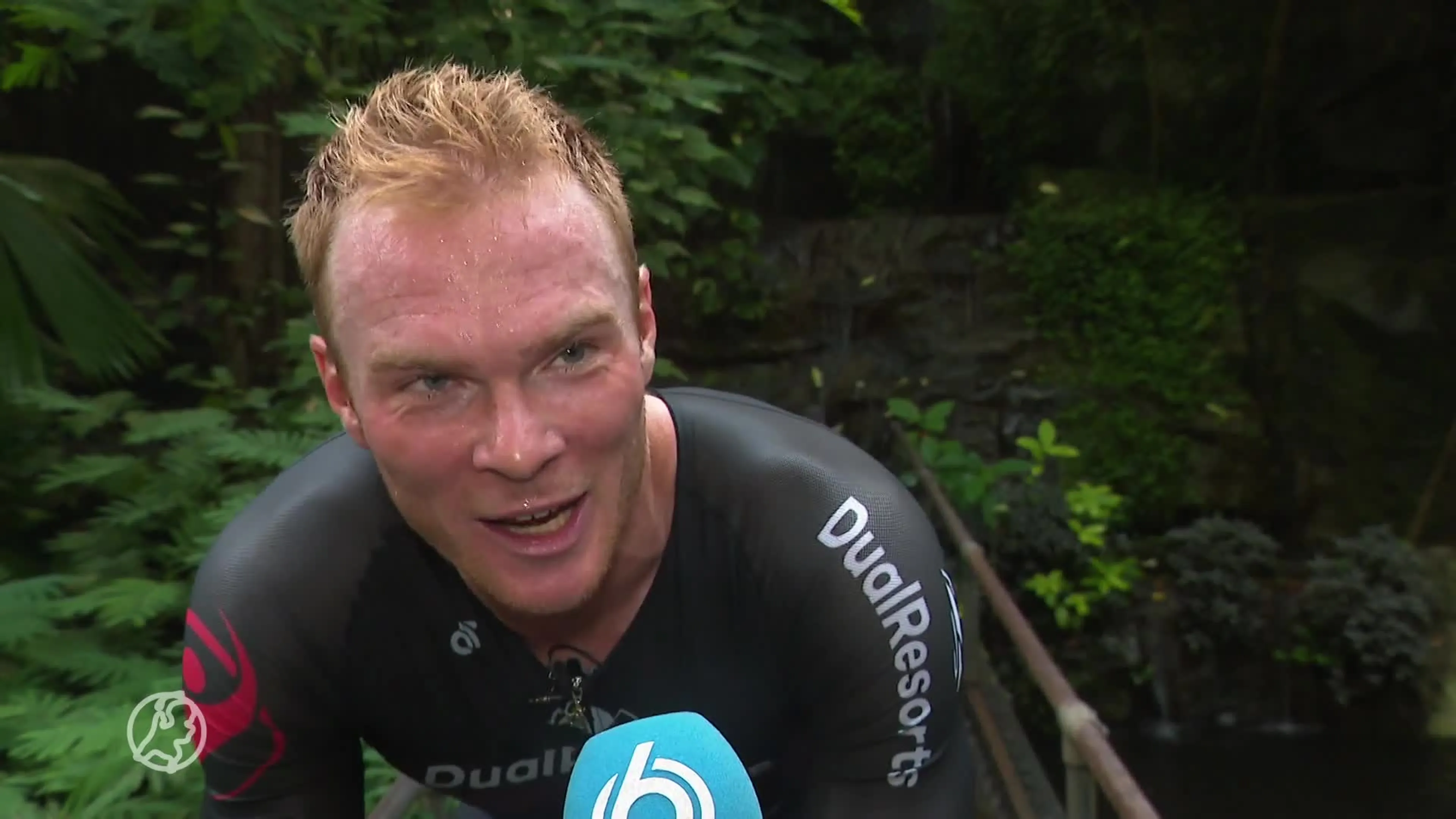 Nederlandse atleet traint voor loodzware triatlon in regenwoud van Burgers' Zoo