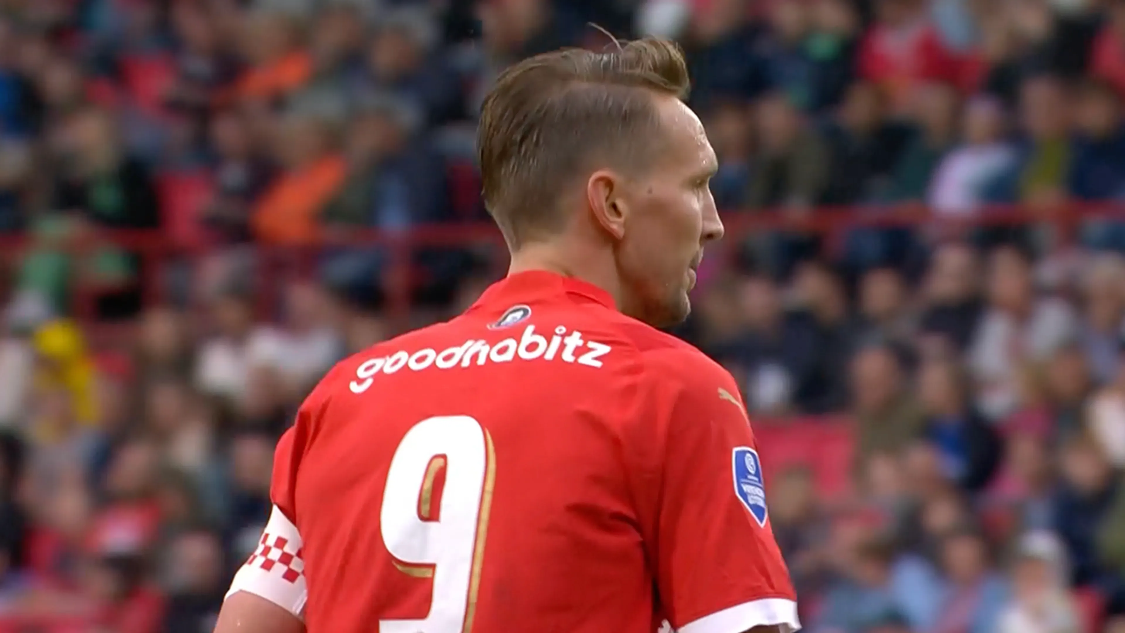 KANS: Luuk de Jong krijgt een goede kans om de score te openen