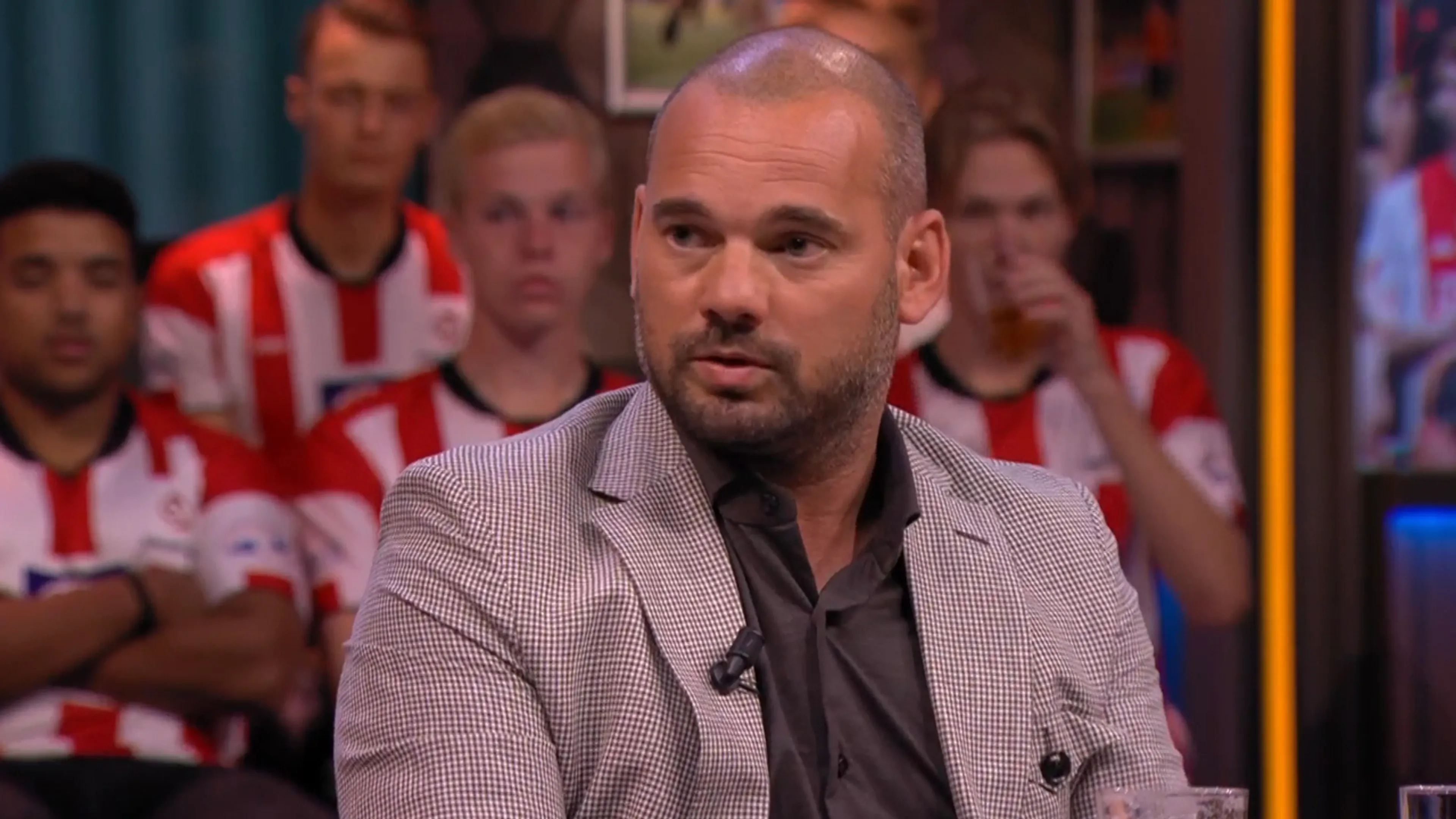 Wesley stoorde zich tijdens Lazio - Feyenoord: 'Houd één minuut je bek, man!'