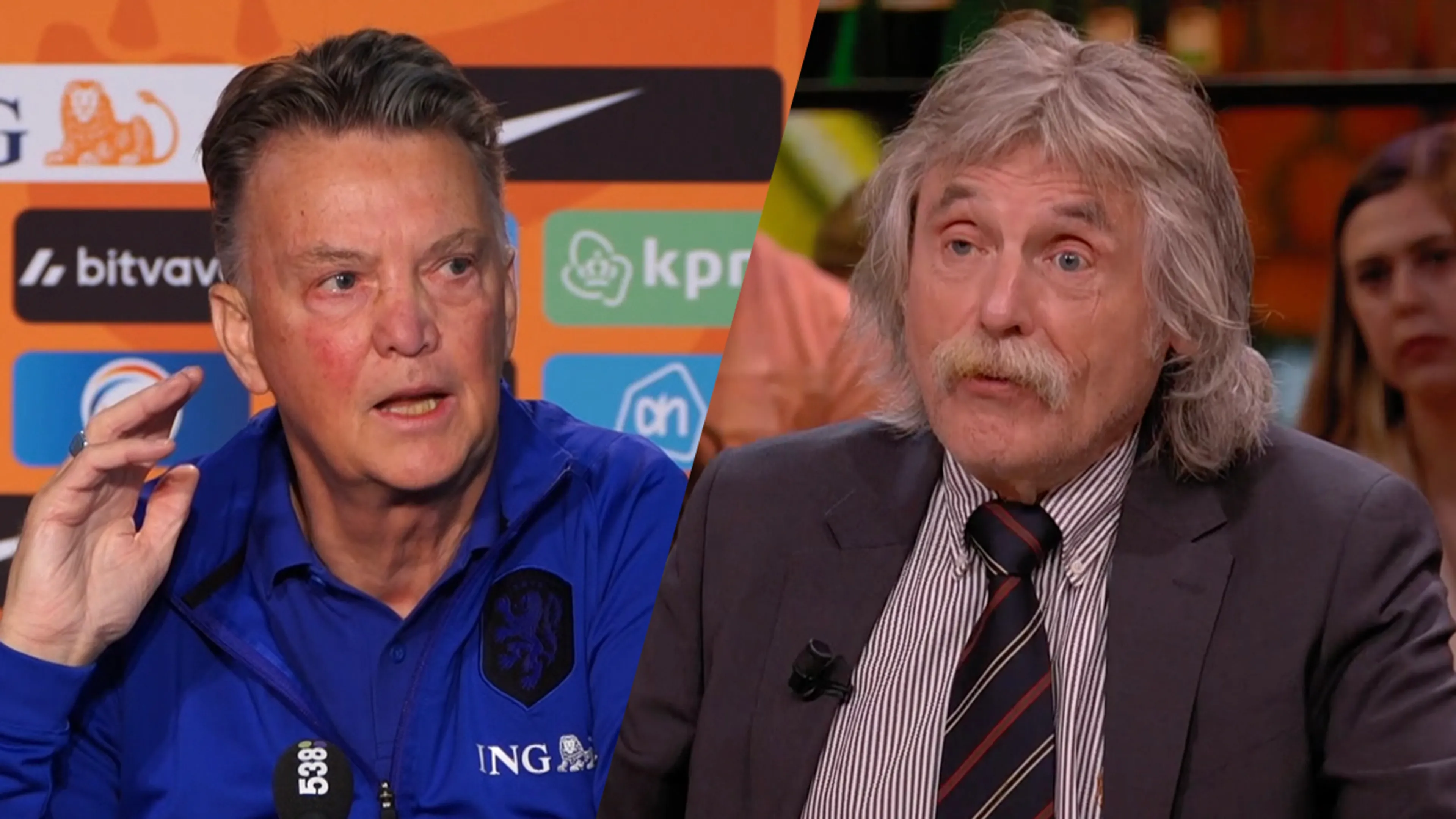 Johan wordt moe van zelfbenoemde goeroe Louis van Gaal