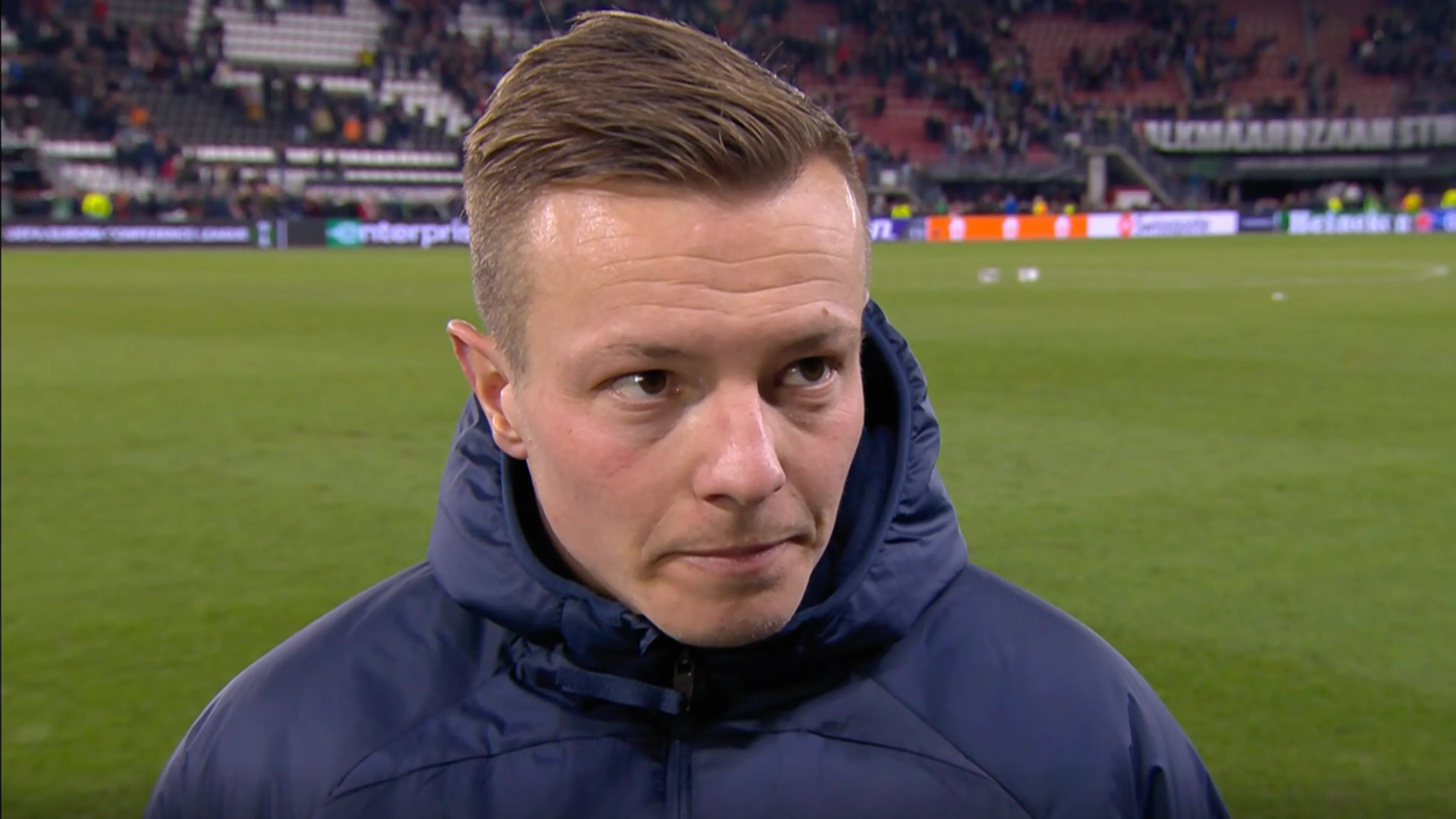 Clasie: 'Volkomen terecht, hier moeten we van genieten!'