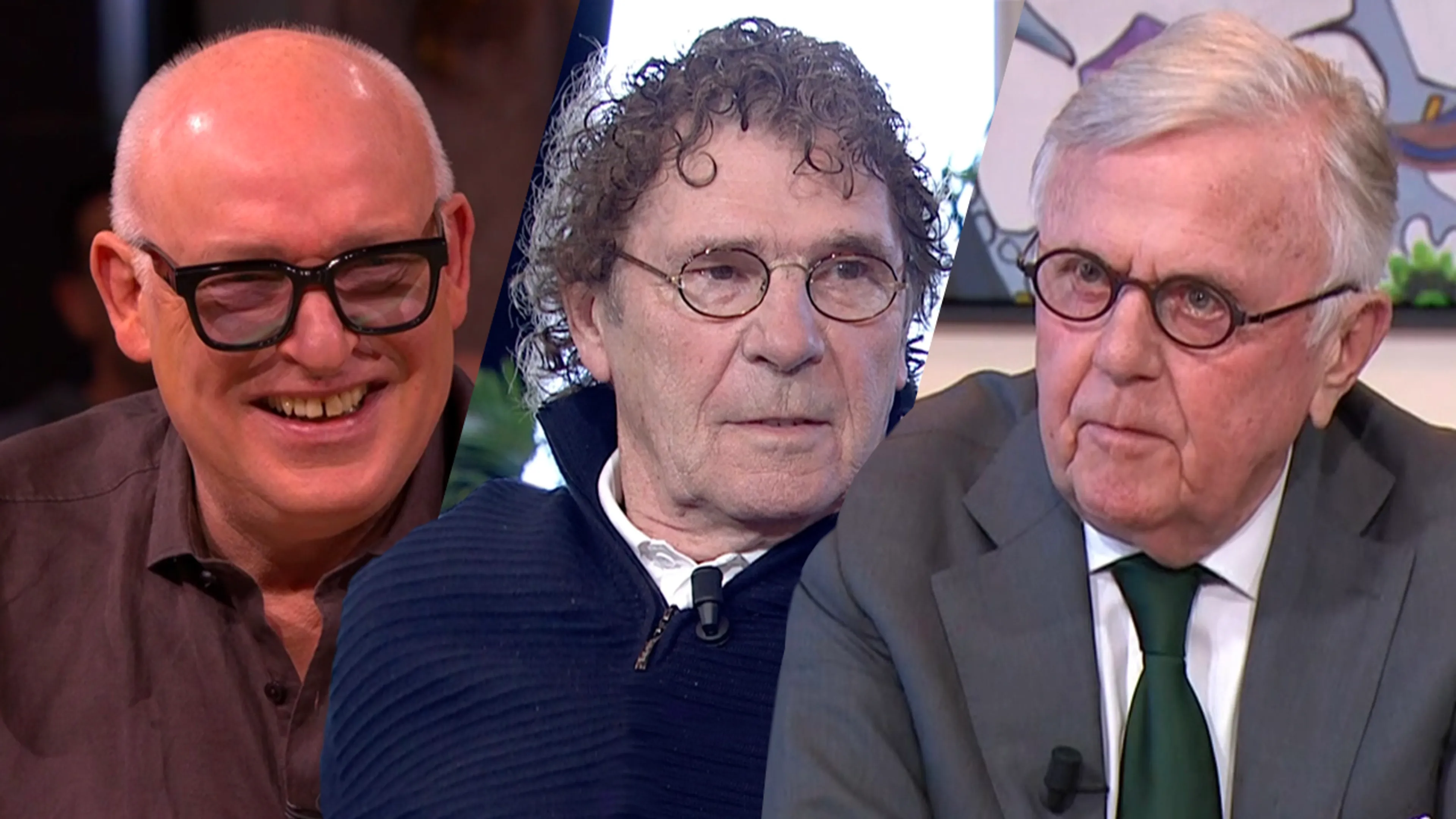 René ziet Harry Mens en Willem van Hanegem compleet langs elkaar heen praten