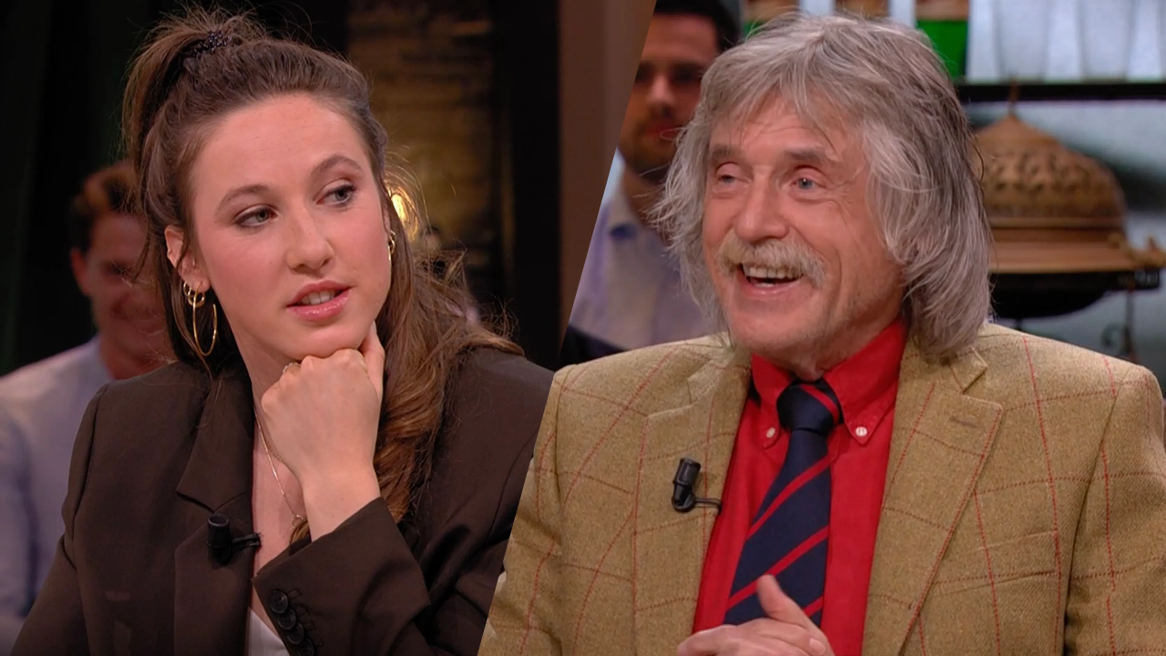 ‘Jij bent zeker een van die wielrenners die met zijn buik over het stuur hangt?’