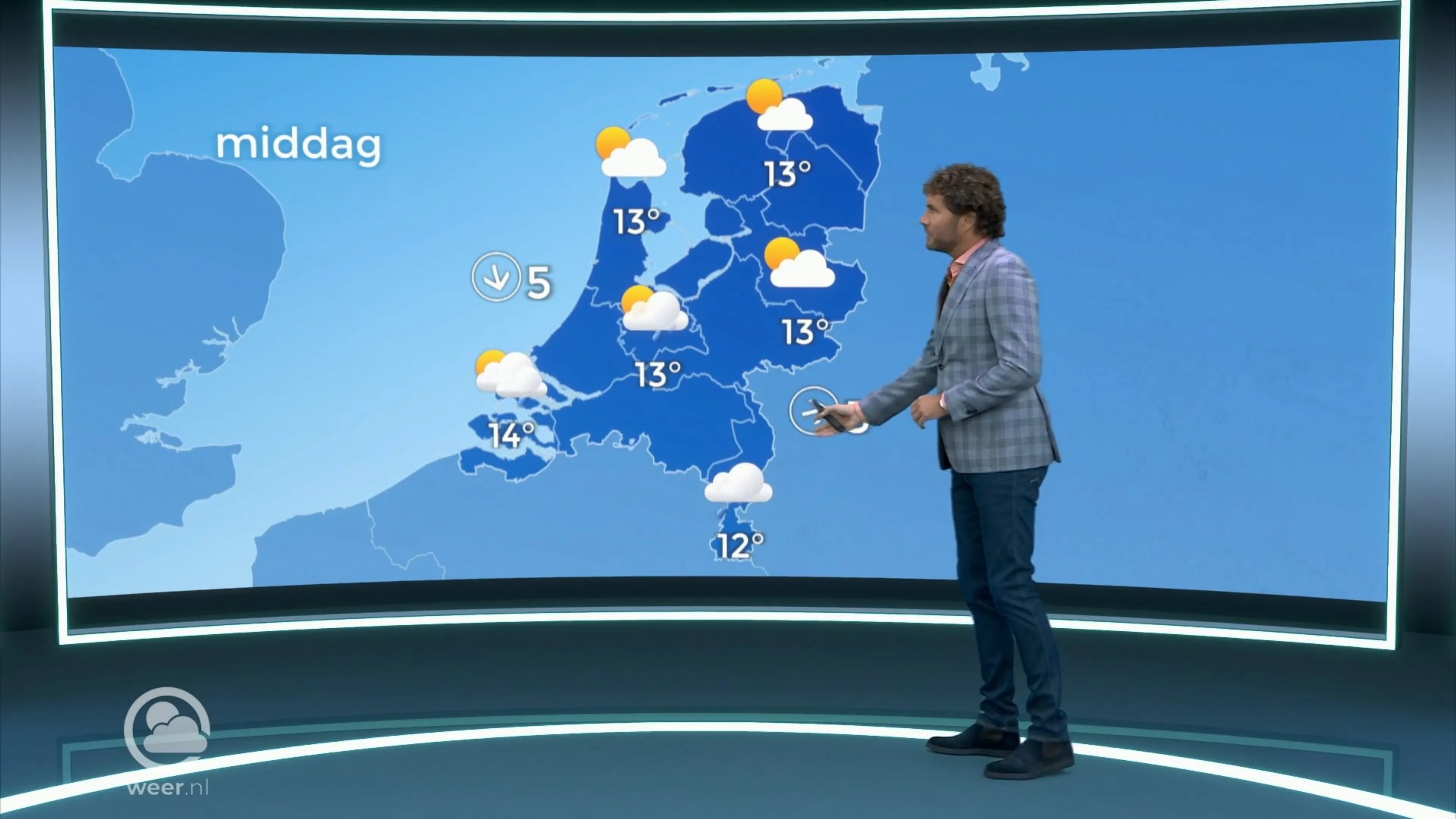 Weerbericht dinsdag 12 oktober 2021