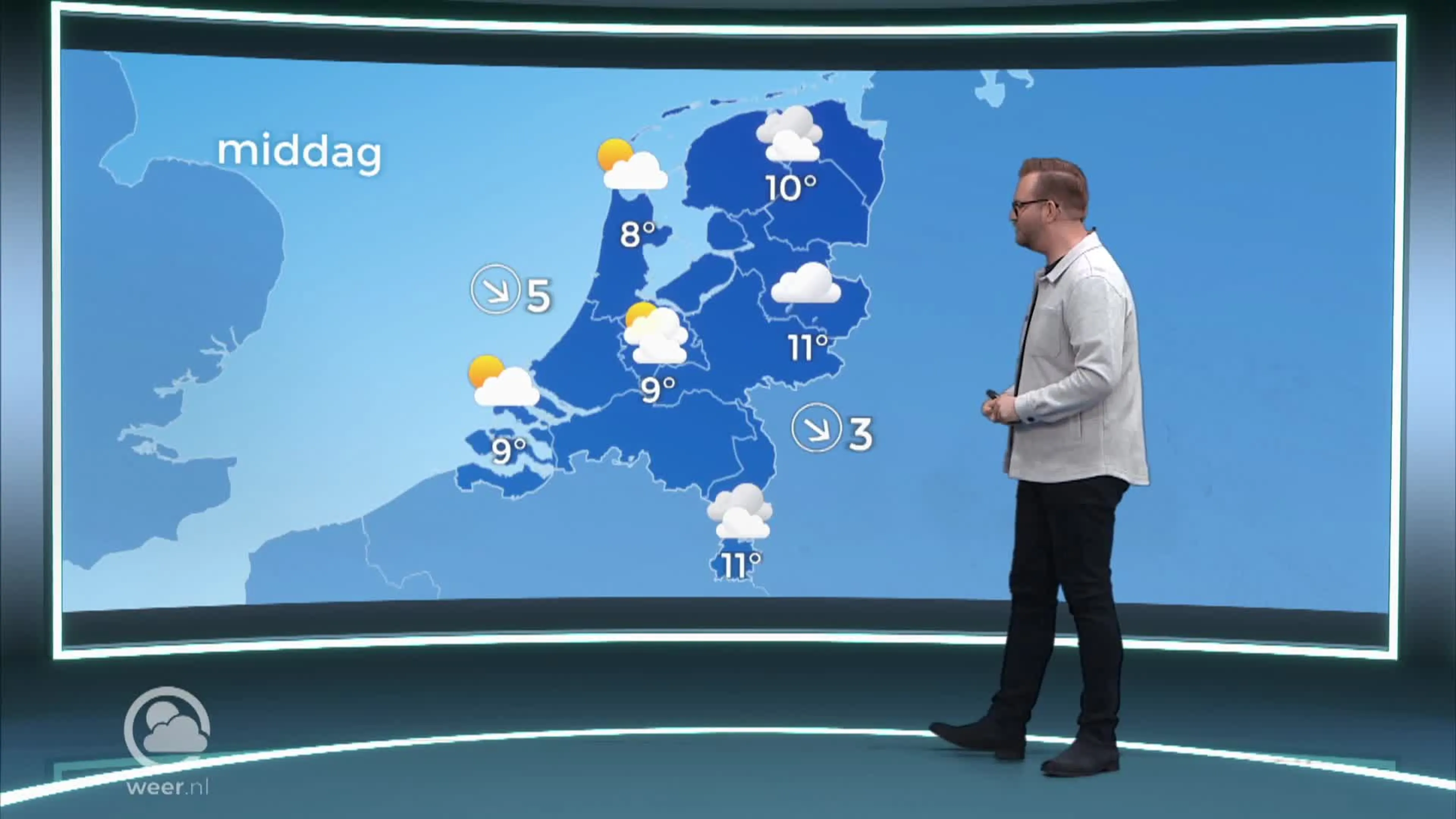 Weerbericht dinsdag 25 april 2023