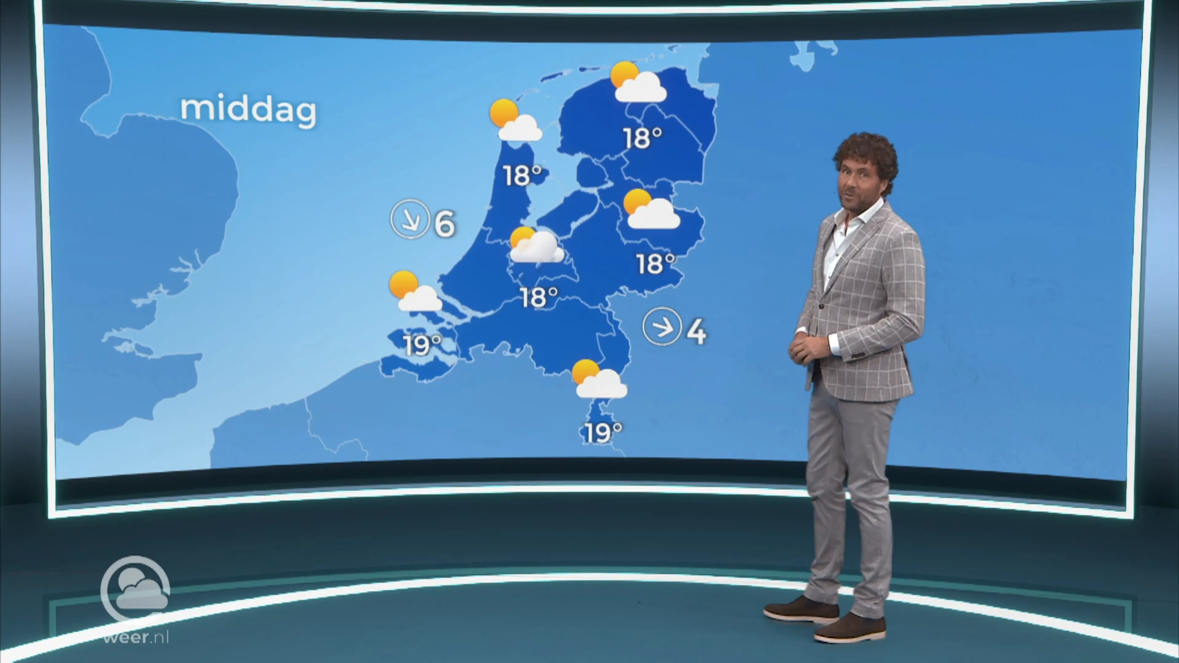 Weerbericht maandag 7 augustus 2023