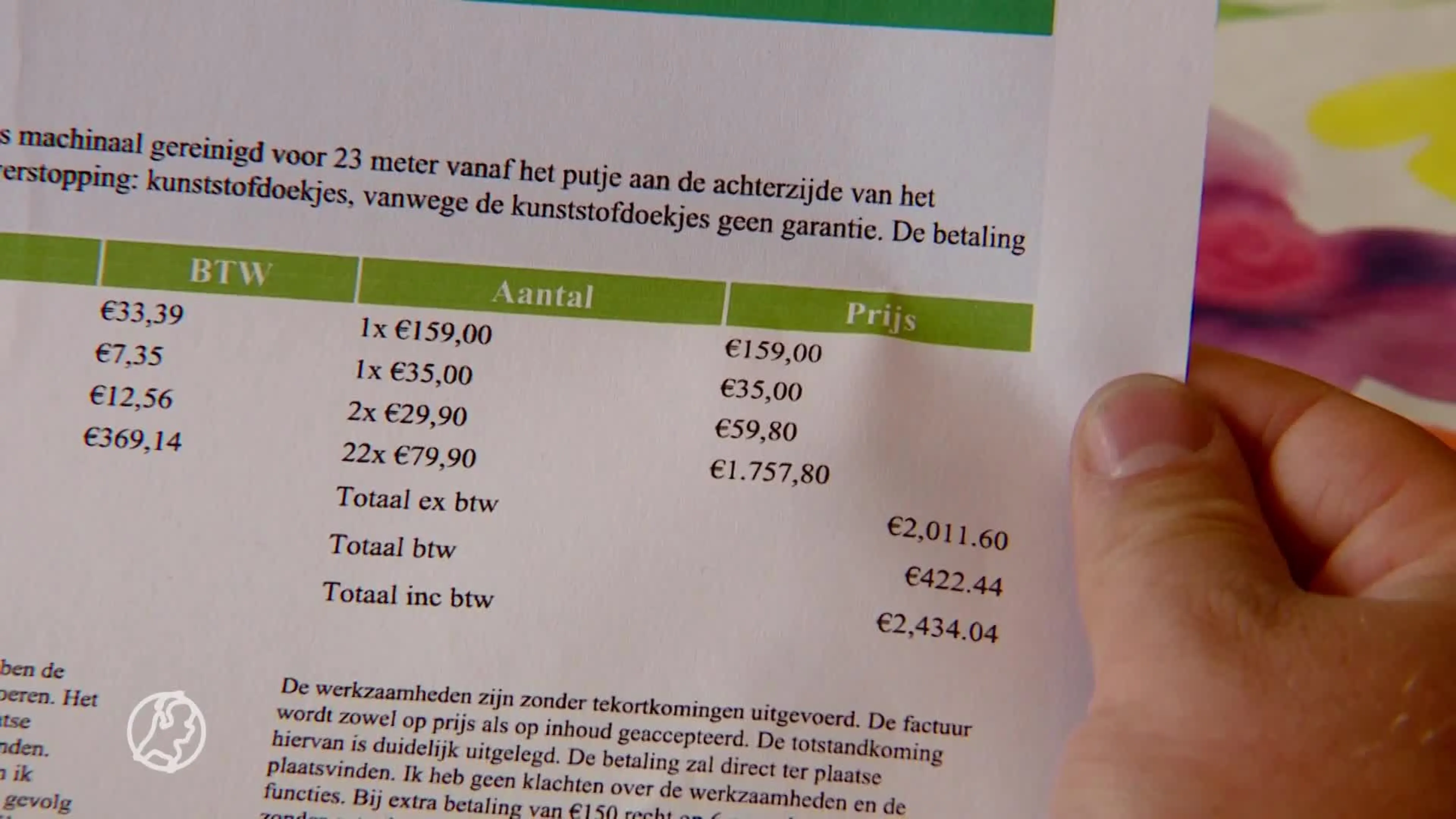 Louche loodgieter stuurt dikke rekeningen voor onfrisse zaakjes