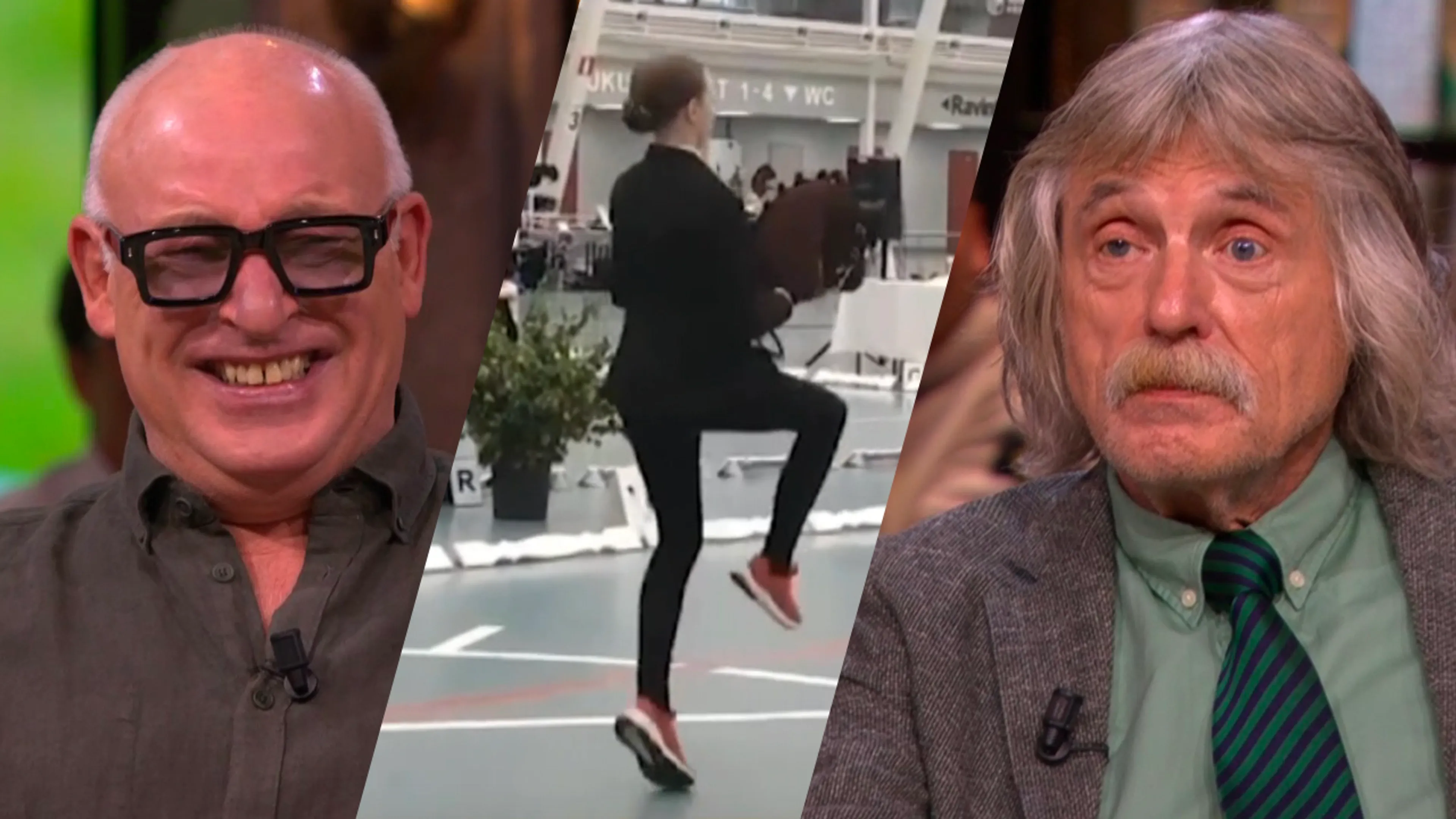 Johan en René maken kennis met ‘stokpaardrijden’: ‘Die mensen moeten professionele hulp zoeken’