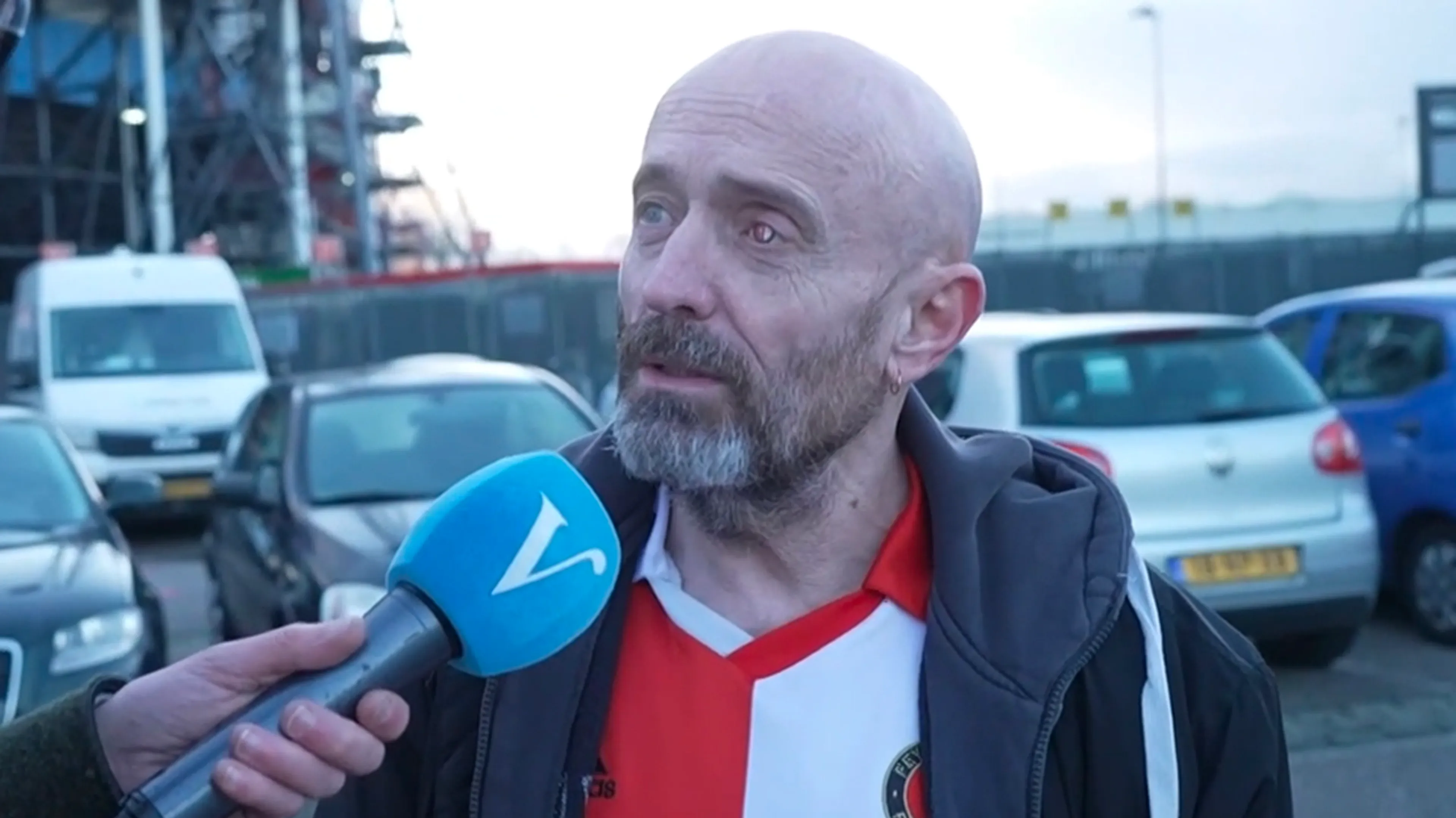 Man heeft kunstoog met logo van Feyenoord: 'Ik ben fan in hart, nieren én oog'
