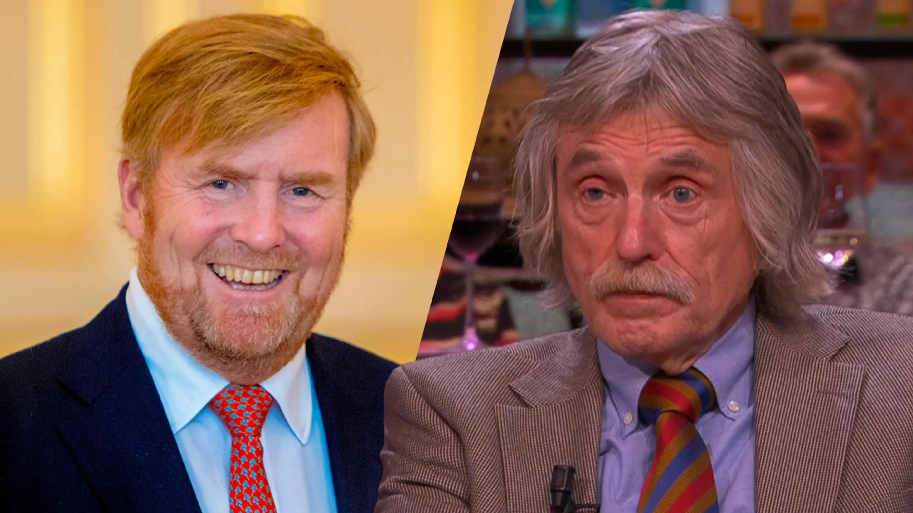Johan: ‘Onze koning kan twee dingen goed: met wc-potten gooien en z’n excuses aanbieden’