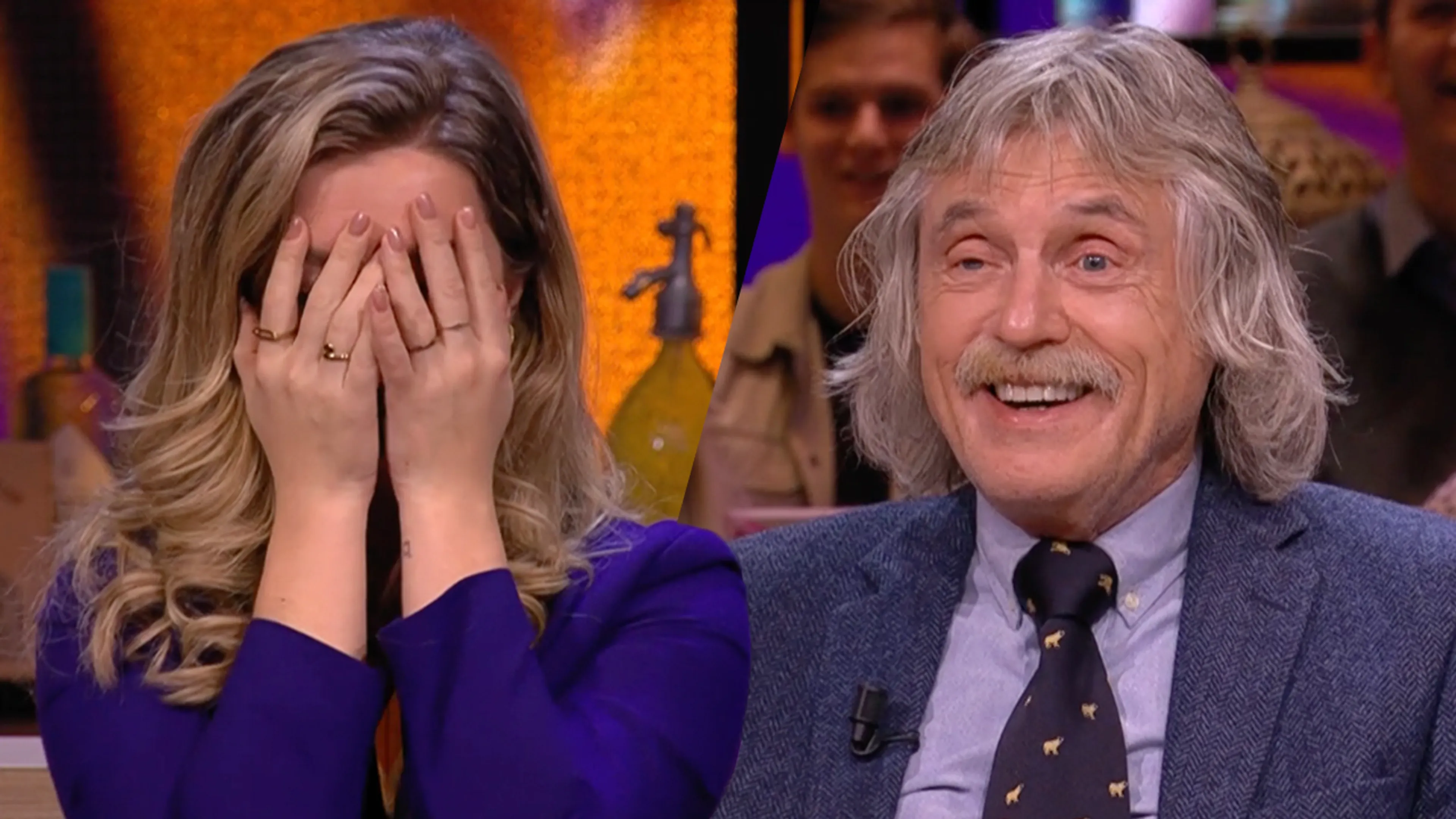 Vandaag Inside-tafel lacht om ordinaire afsluiter Merel Ek: 'En ze kwam binnen als zo’n net meisje'