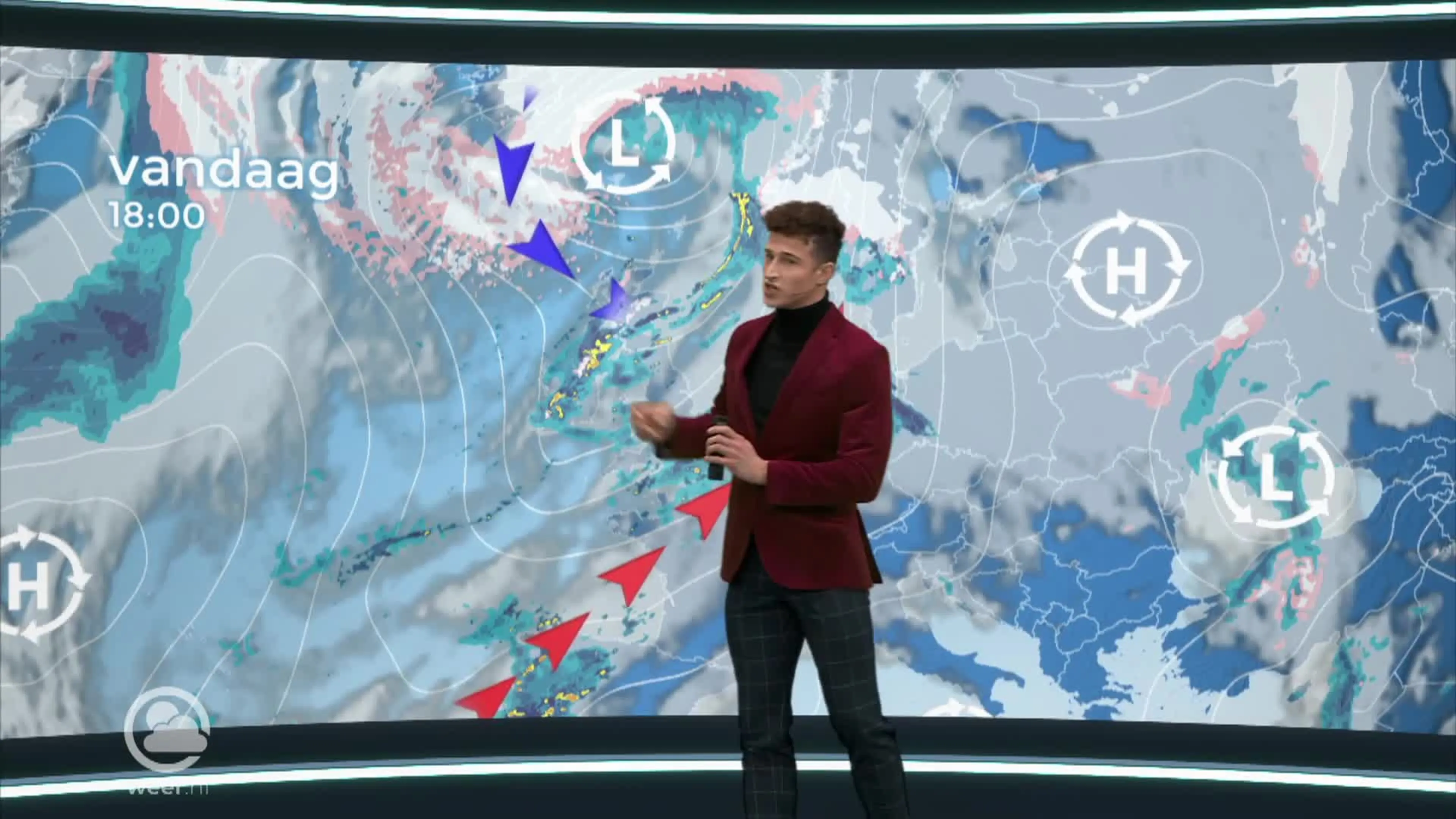 Weerbericht zondagavond 25 december 2022