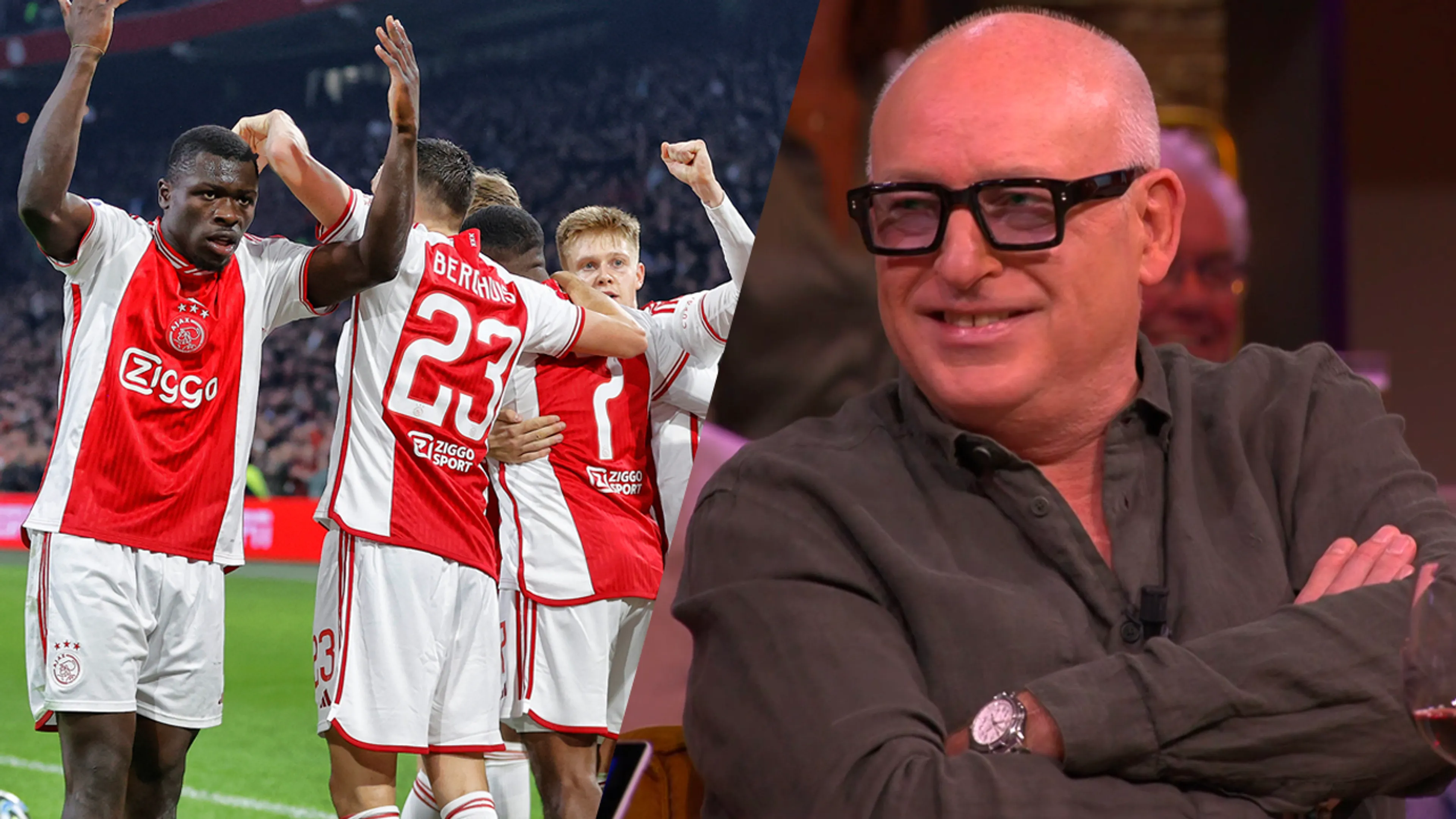 René ziet blijdschap bij Ajax na zege op Volendam : ‘Ze roepen alweer: kampioenen, kampioenen!‘