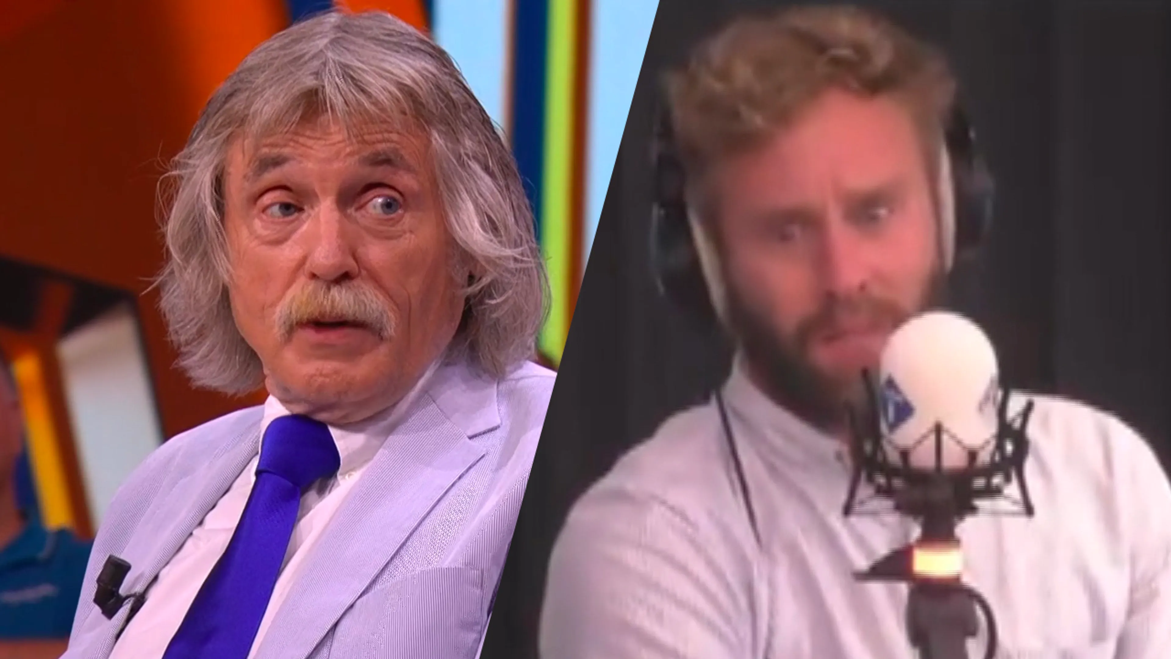 Johan adviseert huilende Tim den Besten: 'Dan word je al een stuk vrolijker'