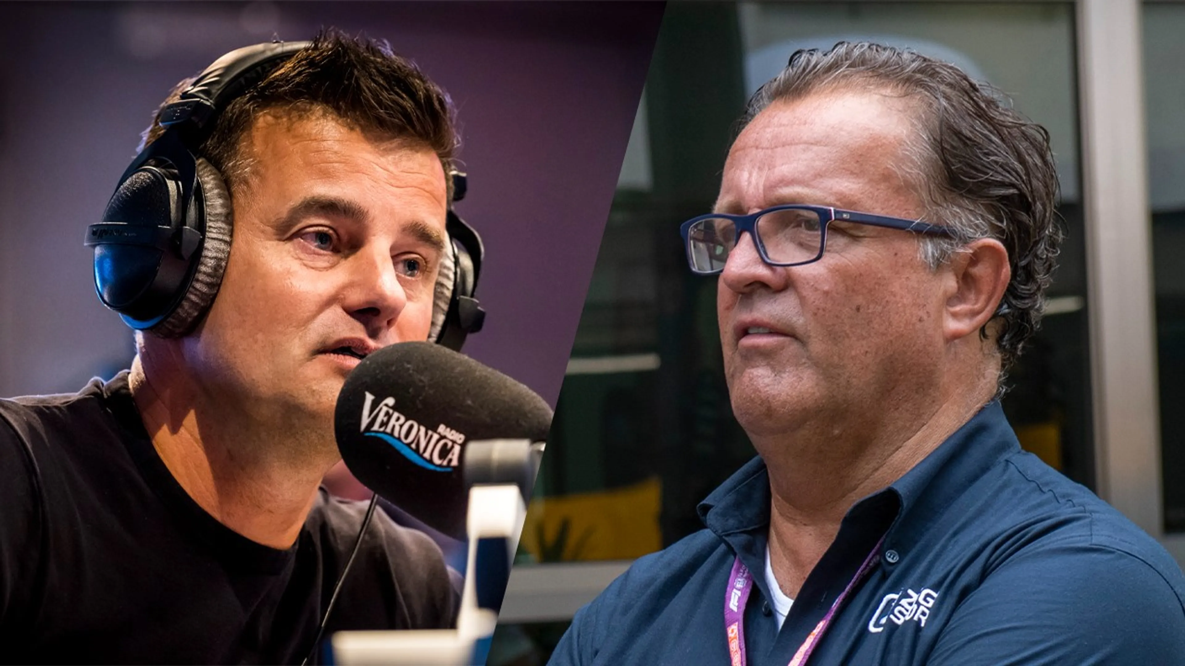 Wilfred vraagt Jack Plooij naar vermeende middelvinger tijdens Formule 1-uitzending