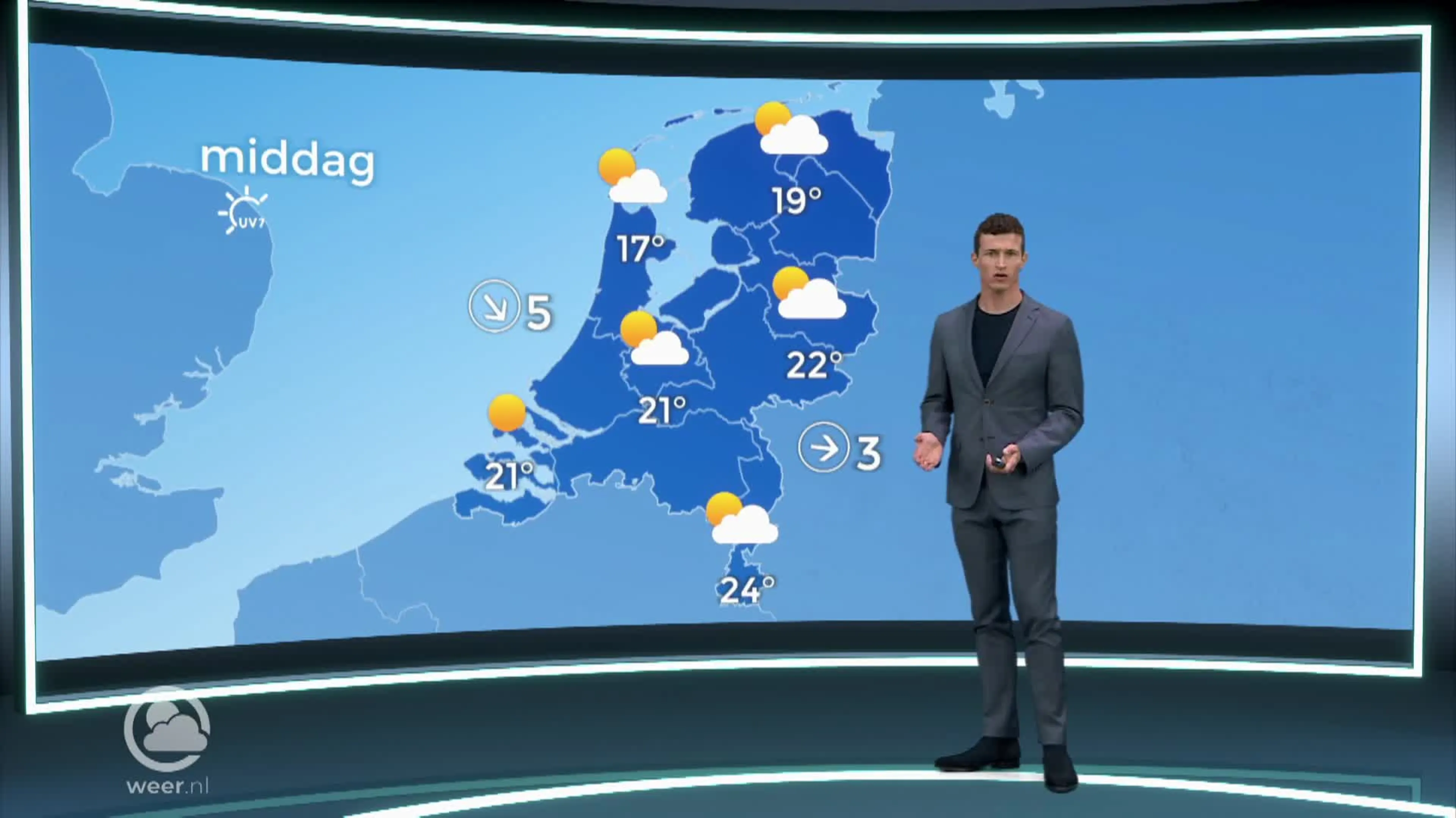 Weerbericht zaterdag 12 juni 2021