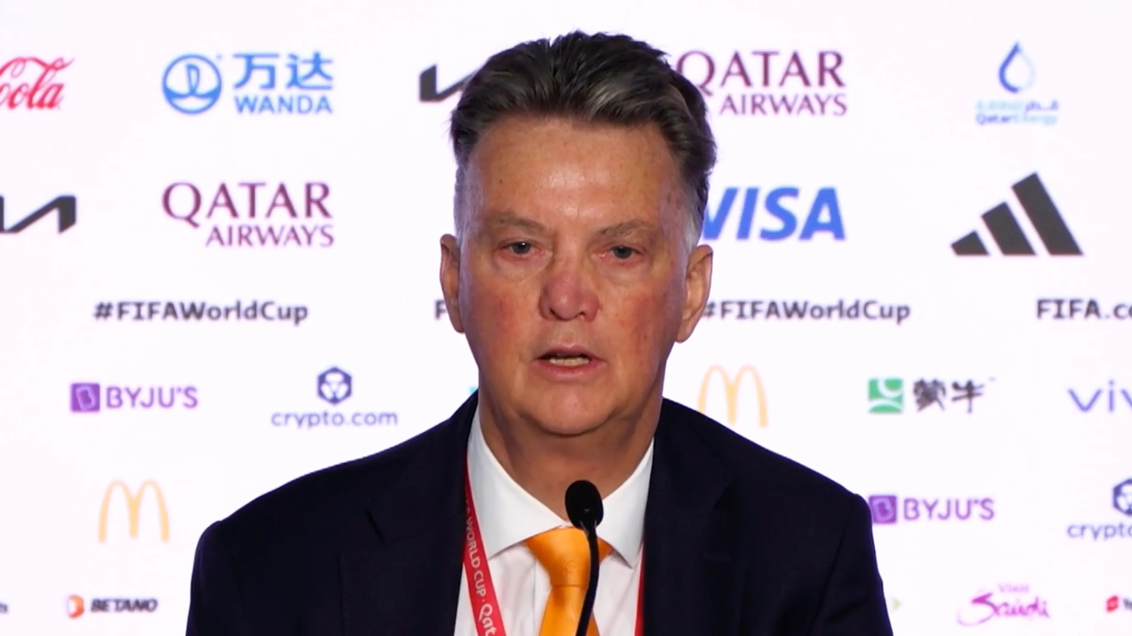 Van Gaal: 'Ik ben tevreden met 1-1 tegen Ecuador'