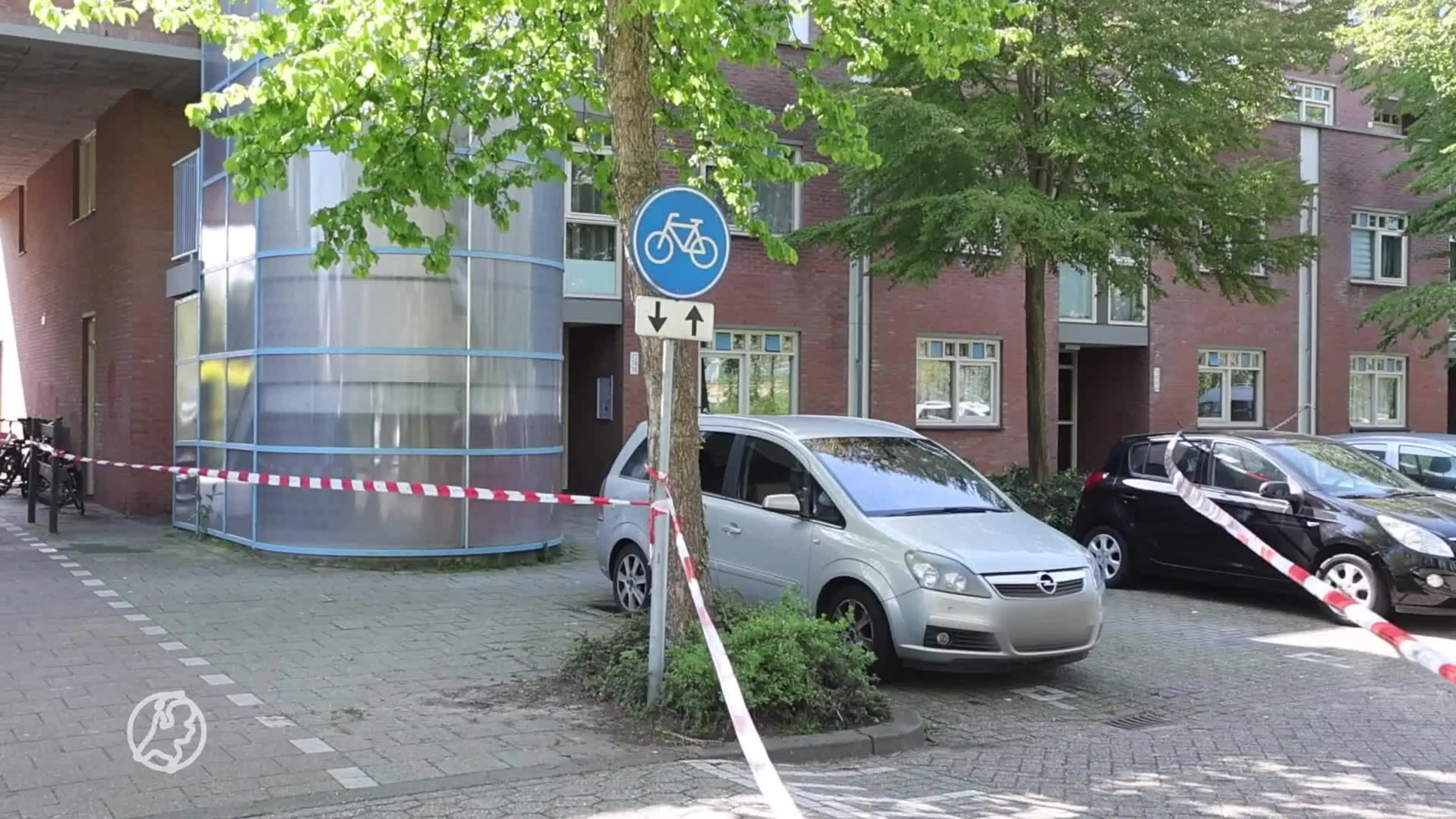 Appartementencomplex beschoten in Leidschendam