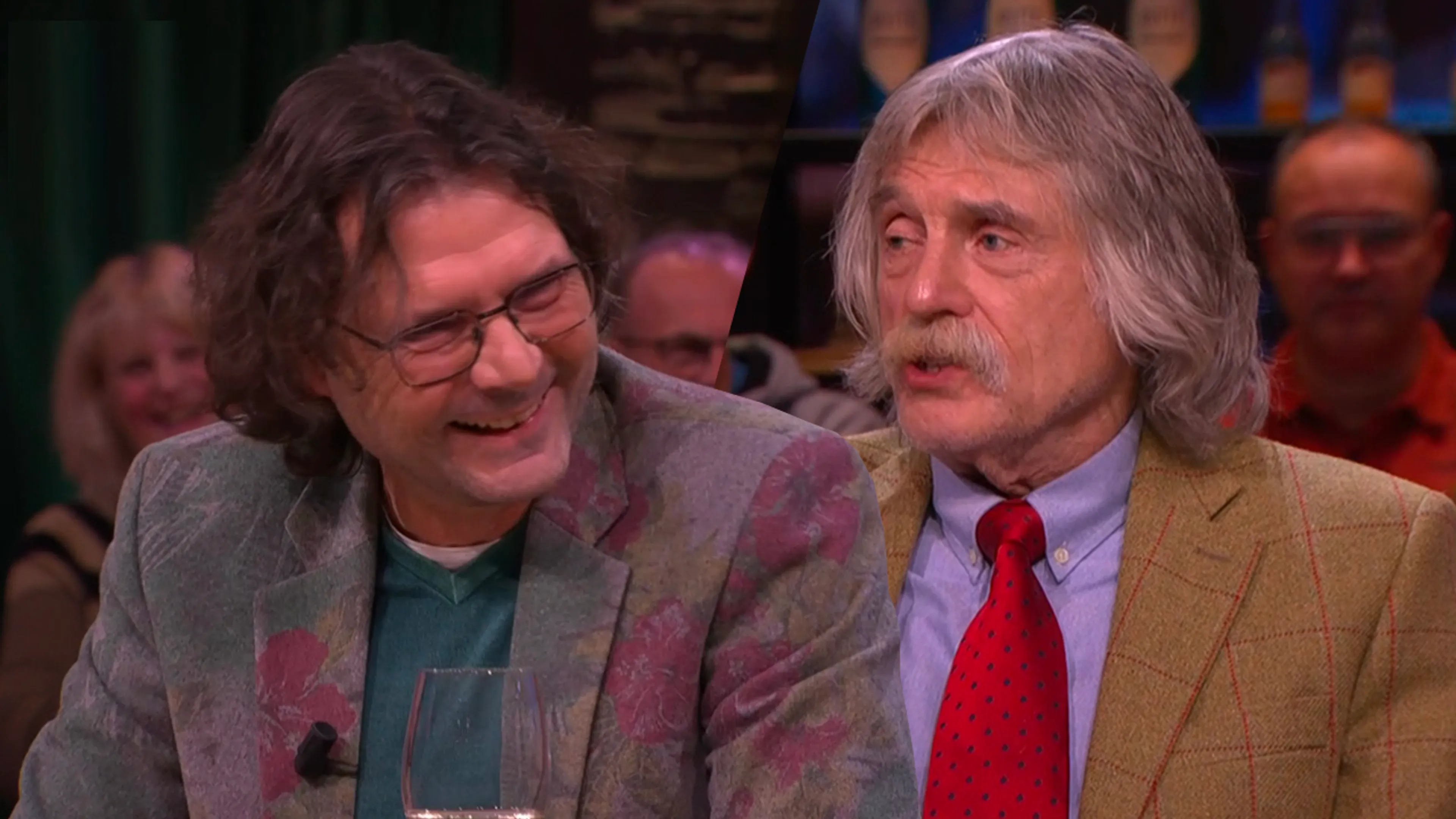 Johan tegen Job: 'Niet doen, je bent al aan je derde huwelijk bezig!'