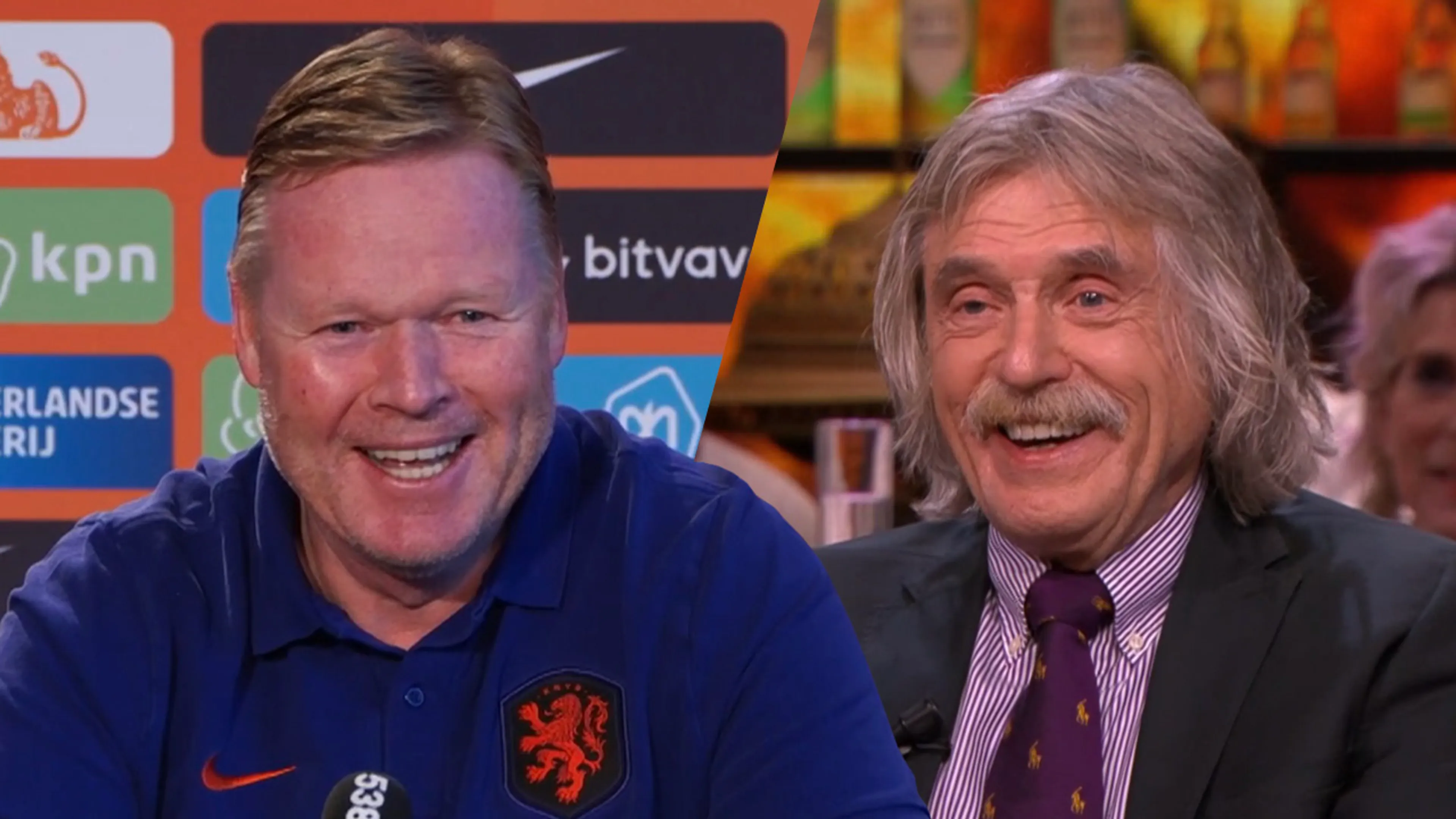 Heeft Johan Derksen ooit ongelijk? ‘Ja, als hij het over mij heeft’