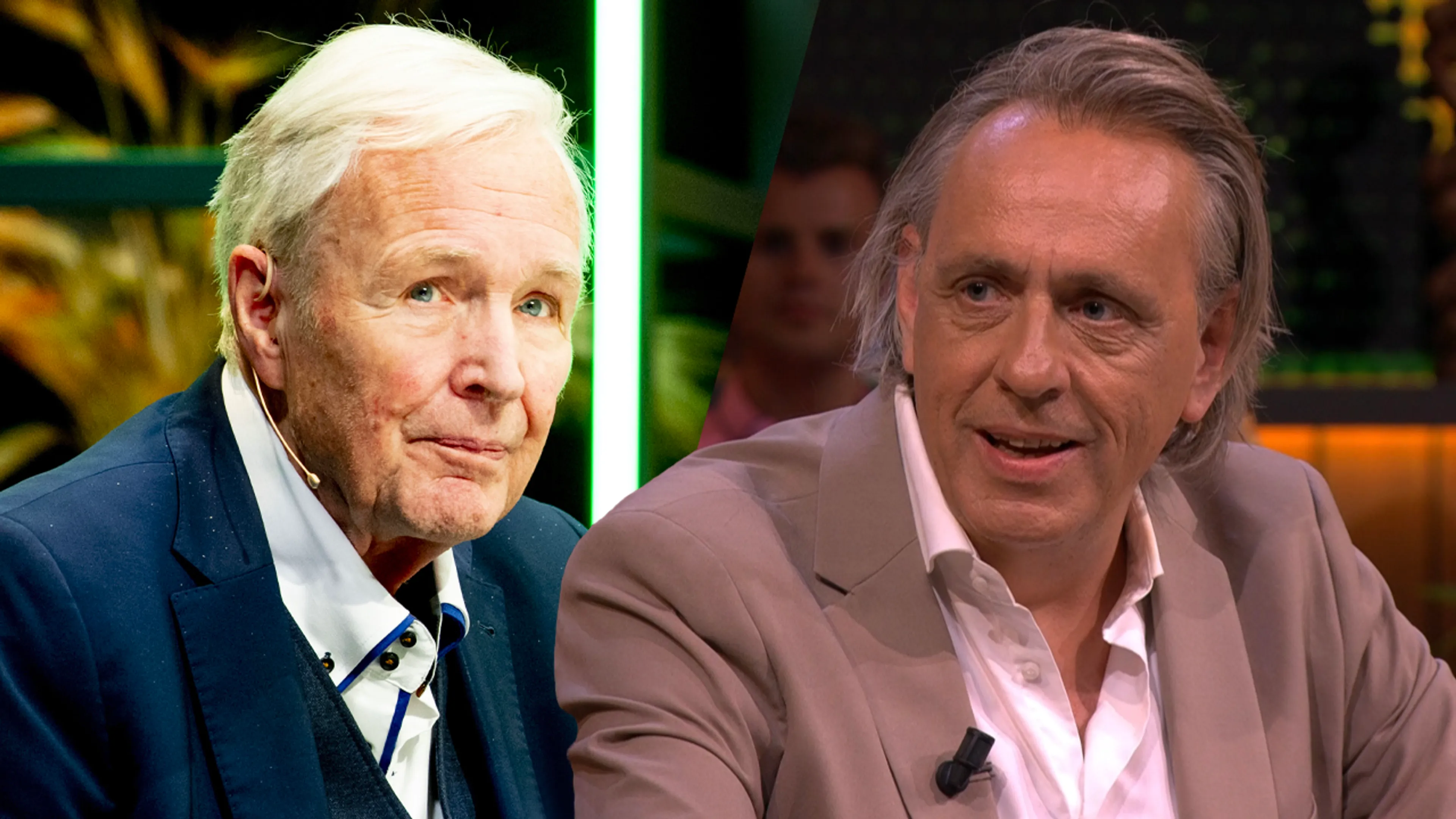 Marcel doet op geheel eigen wijze imitatie van Jan Terlouw