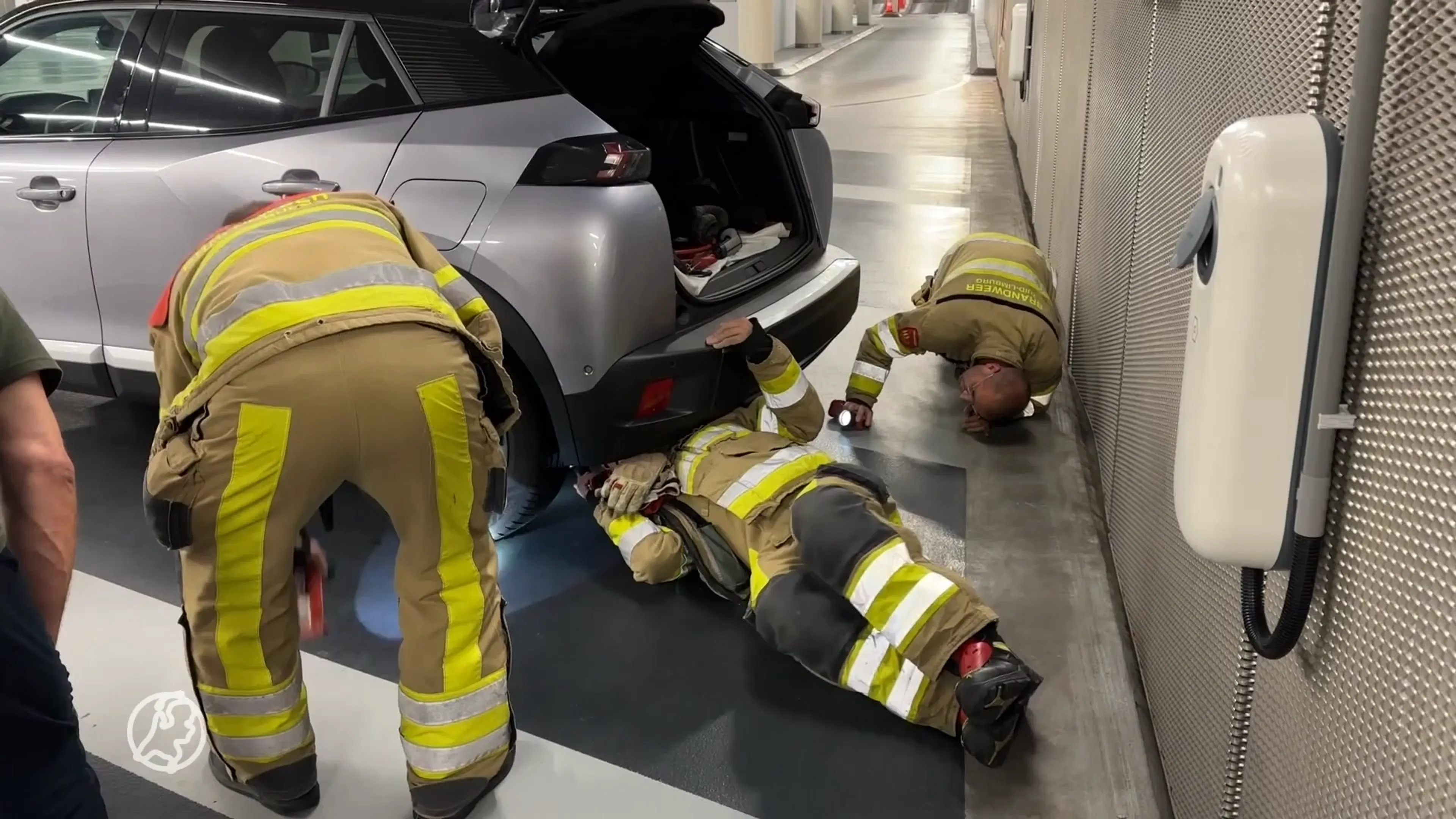 Kitten gered in parkeergarage Maastricht