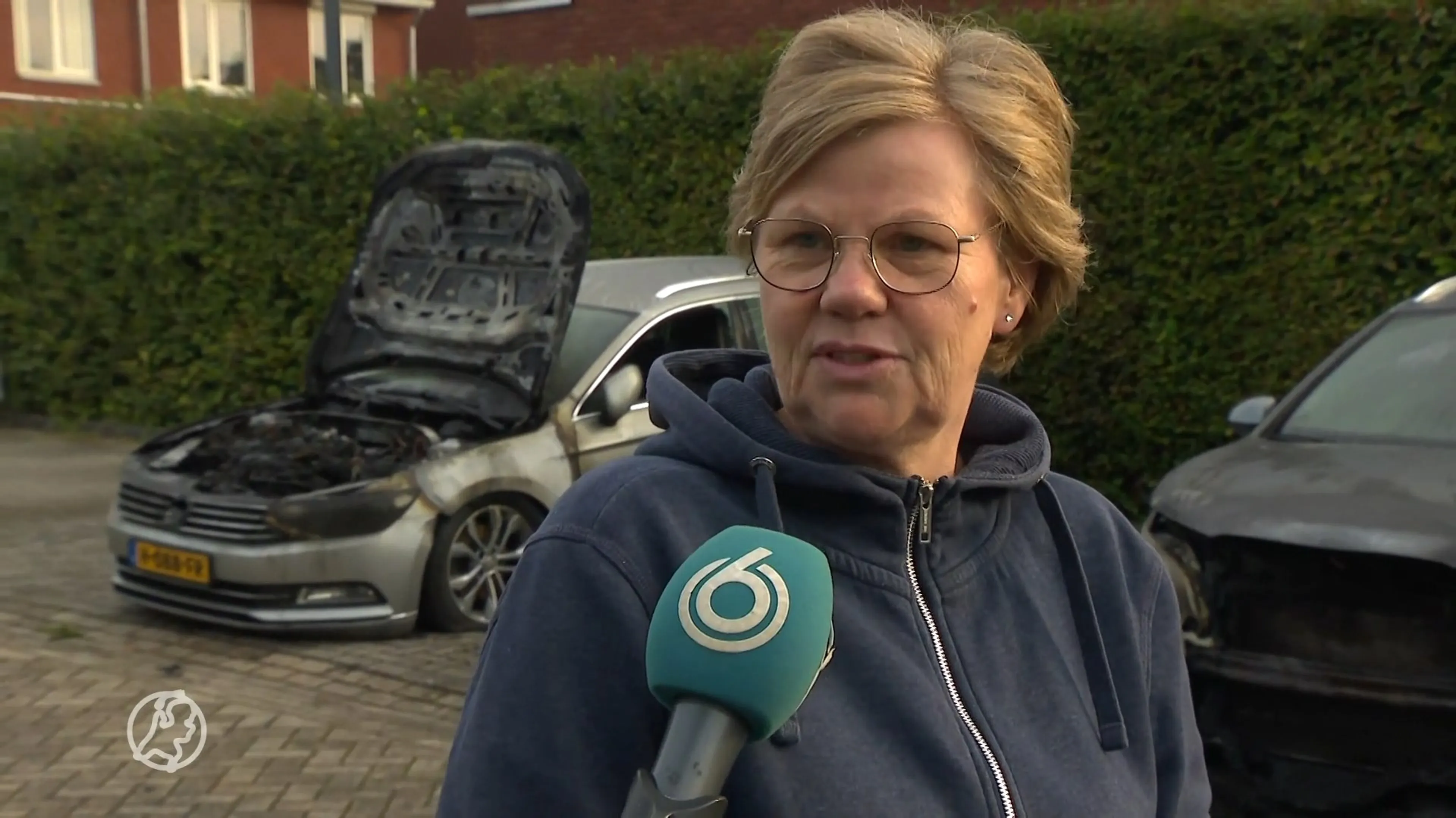 Buurtbewoners Ede nemen schade op na vuurzee in Veldhuizen