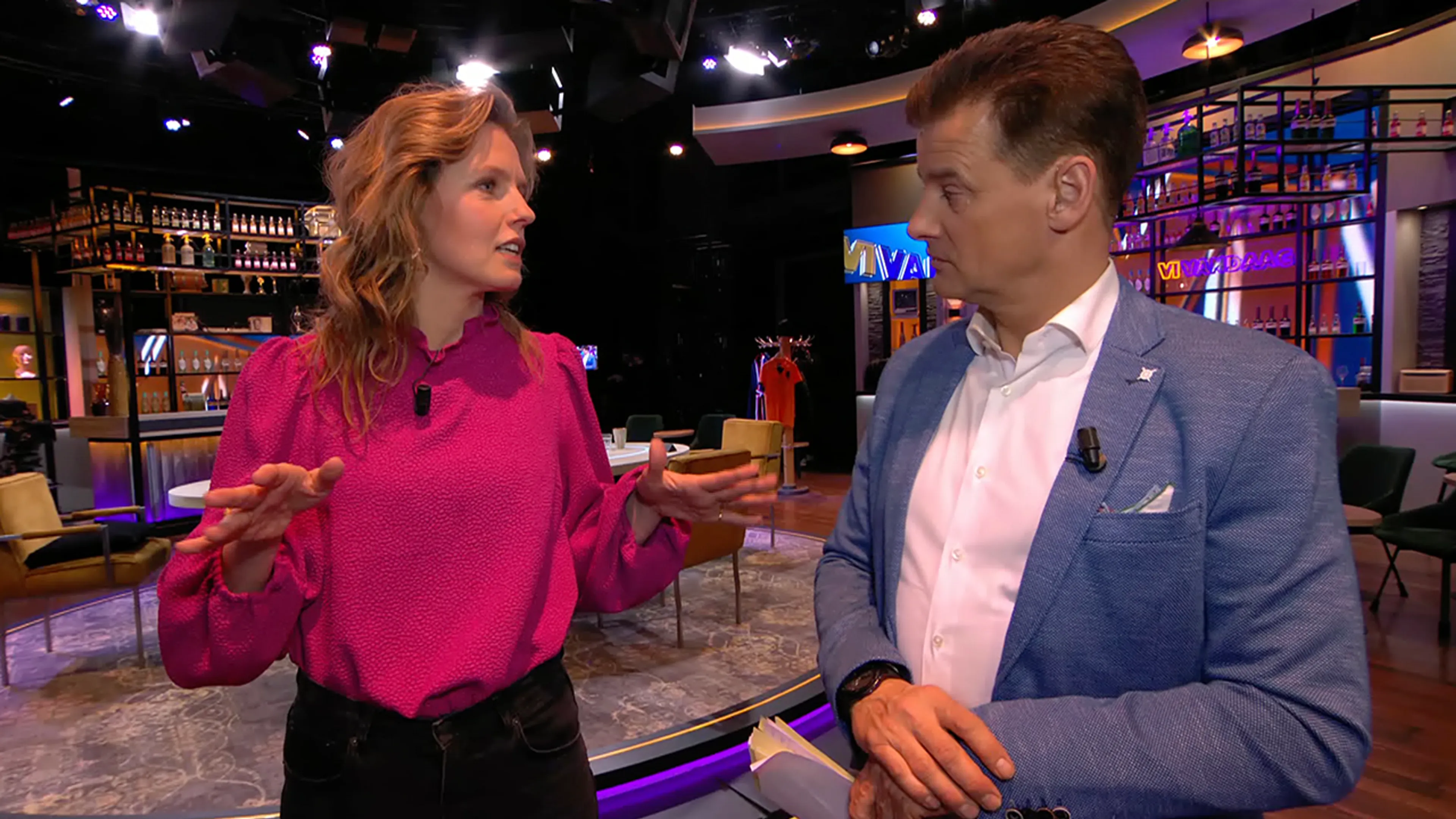 Leonie ter Braak blikt terug op debuut VI Vandaag: 'Johan en ik delen een beetje die achtergrond'