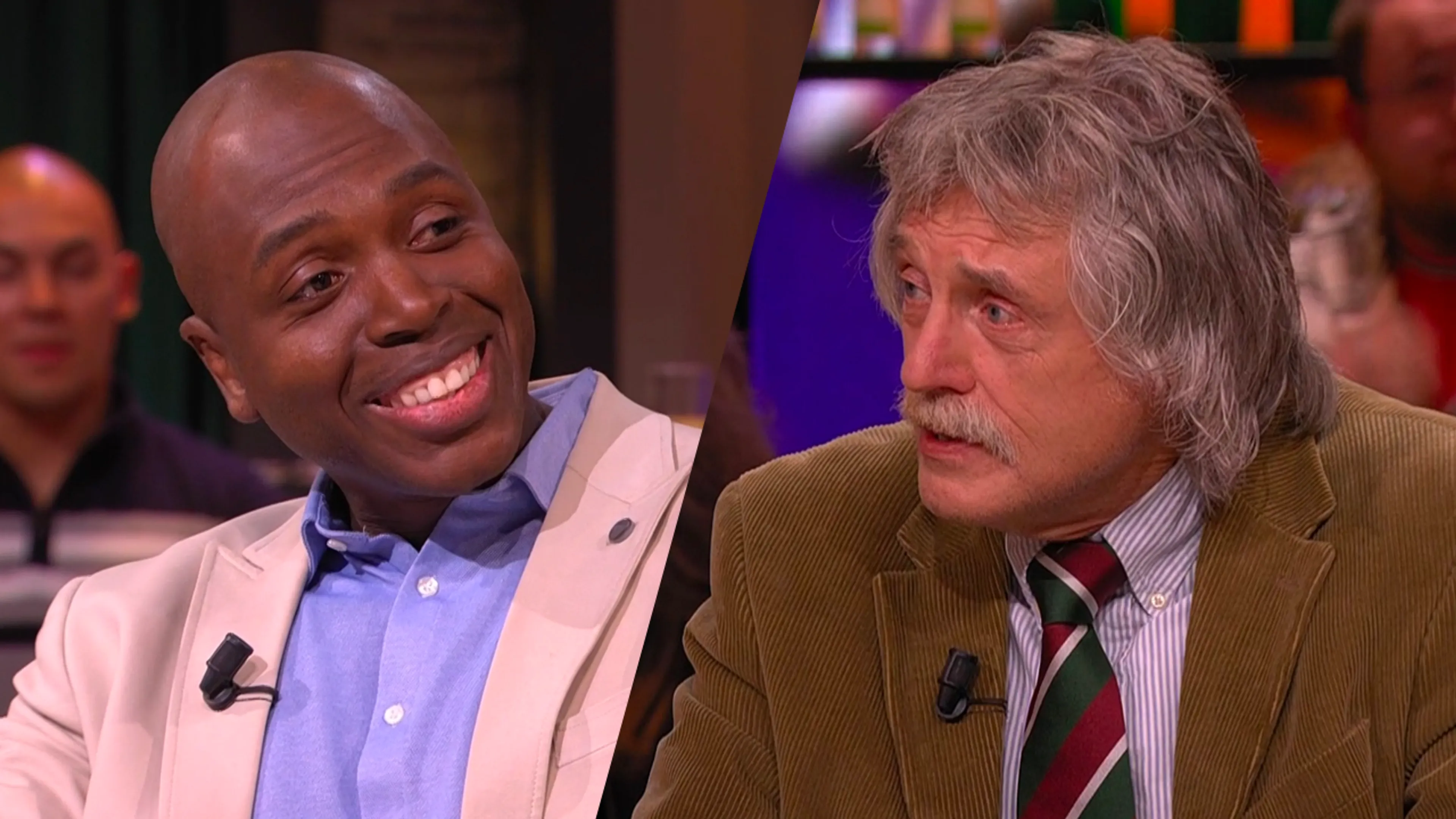 Johan en Steven Brunswijk blikken terug op eerste ontmoeting: 'Zwerver!'