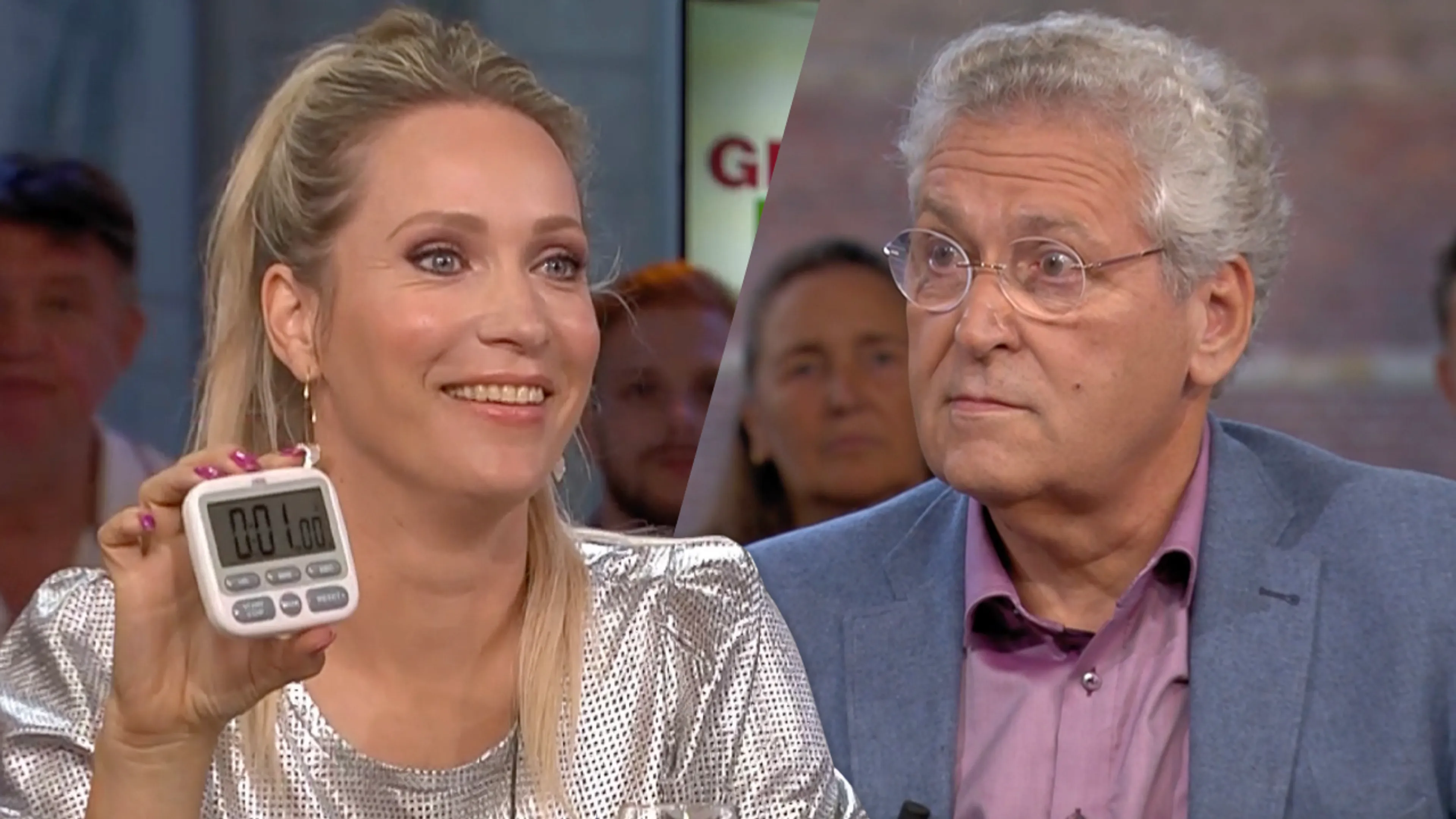 Hélène zet kookwekker voor Henk Krol: ‘Je hebt één minuut’