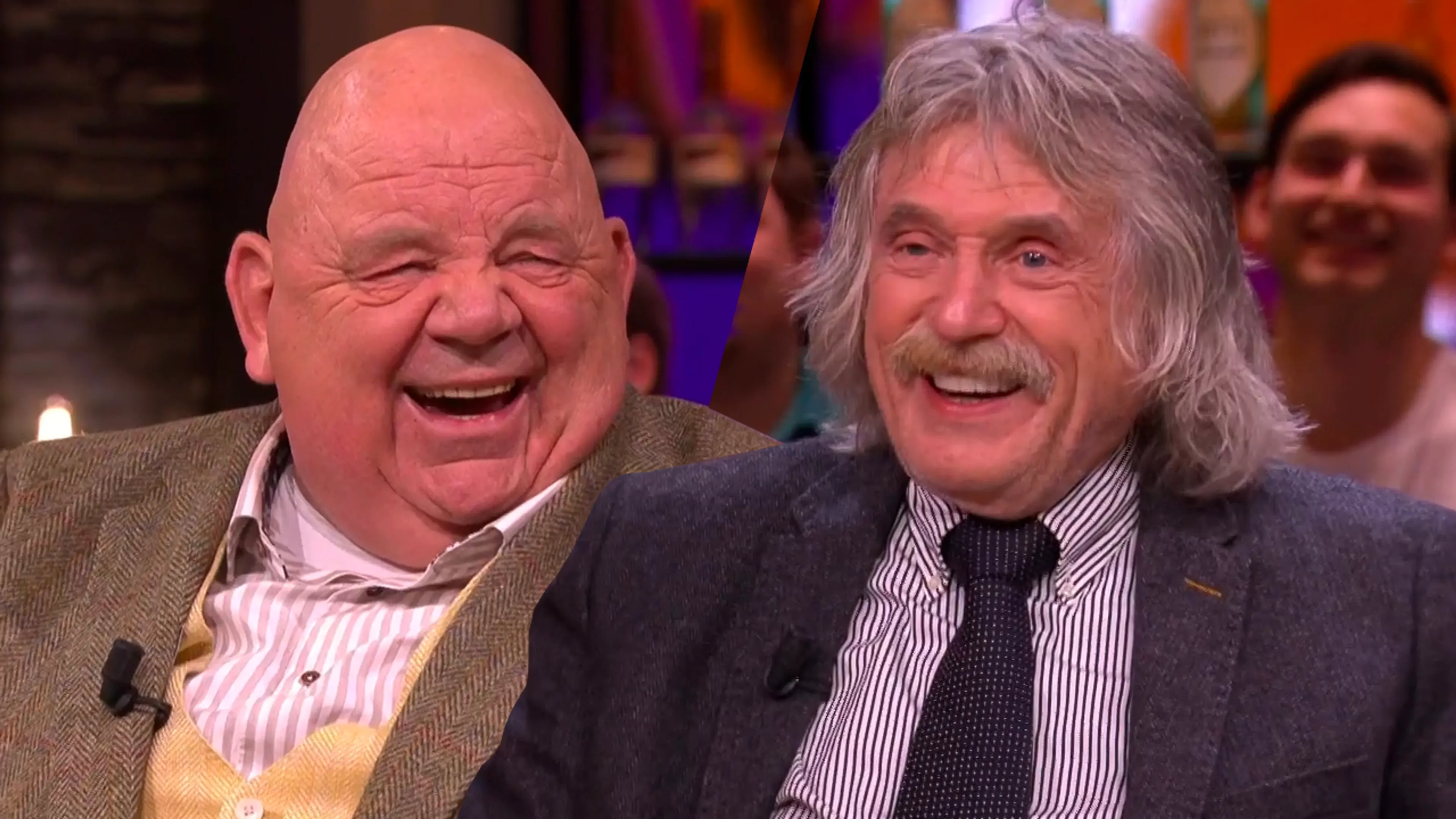Johan en Pieter grappen over condooms: 'Ik had altijd Extra Large!'