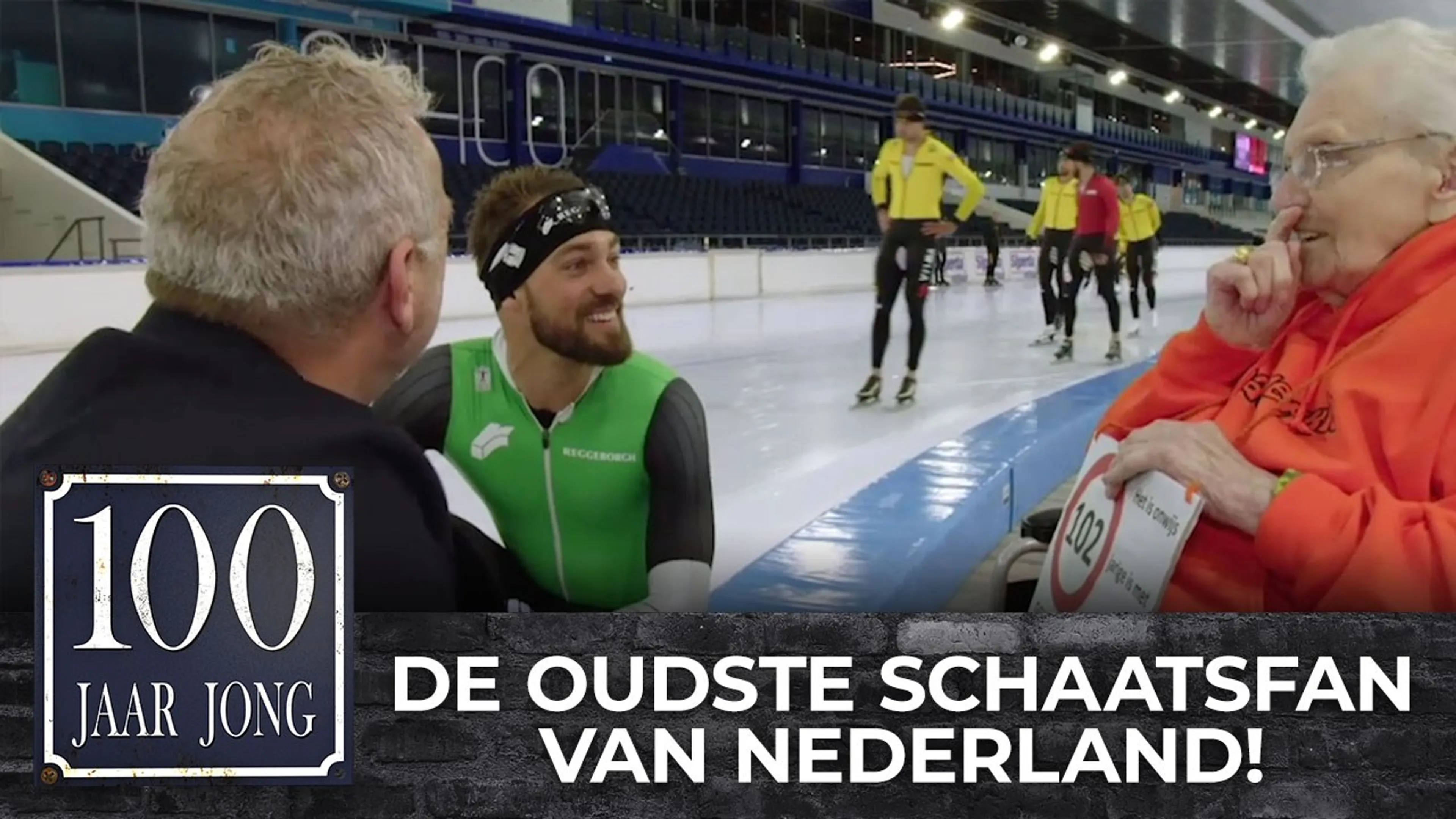 102-jarige Ko ontmoet haar idool Kjeld Nuis