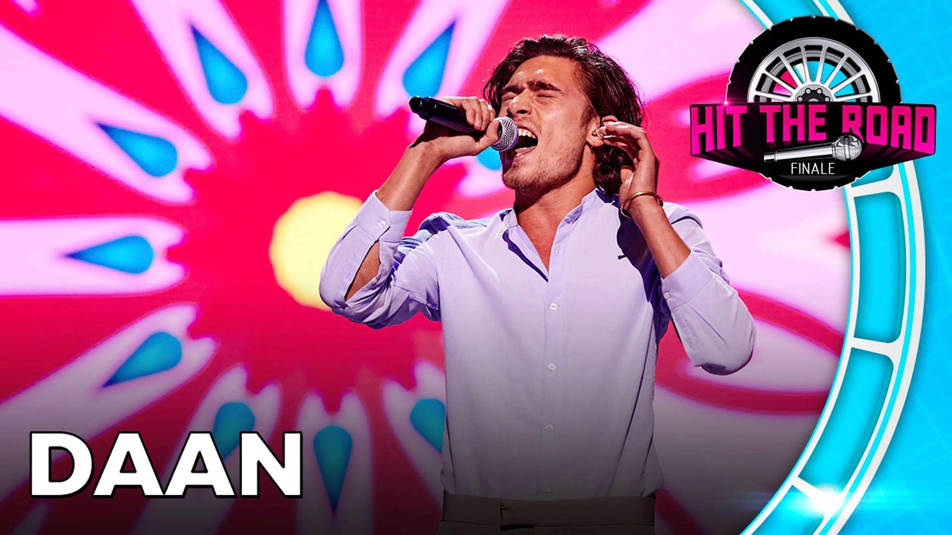 Daan in de finale van Hit The Road!