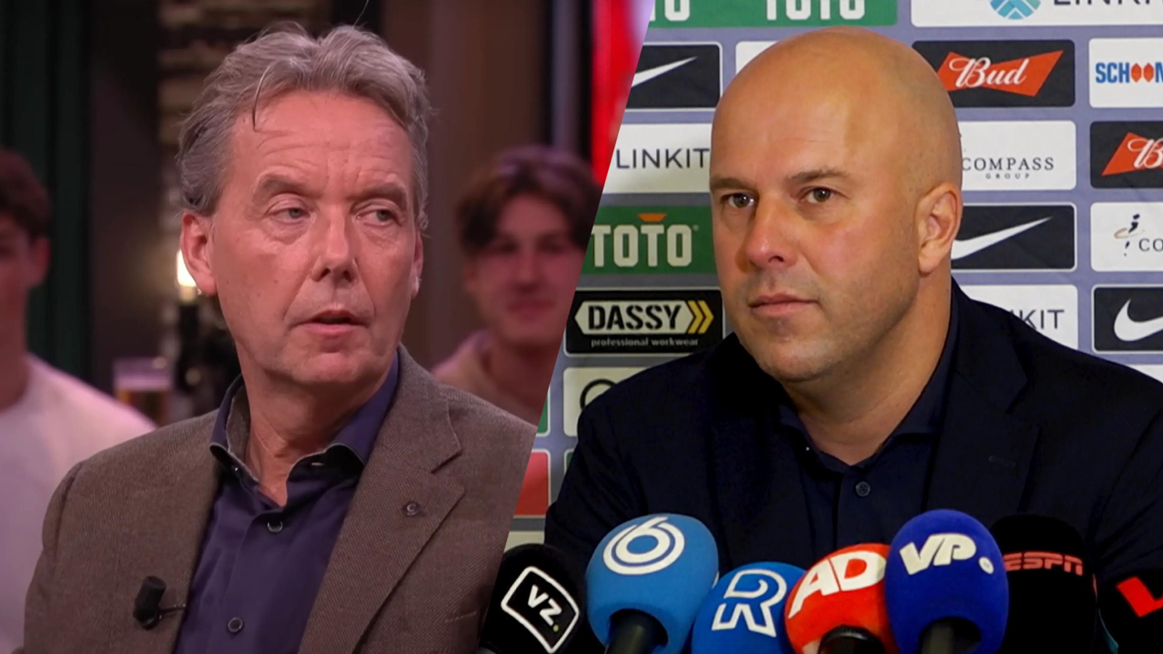 Valentijn vraagt Slot maar Zerrouki: 'Leg je je er al bij neer dat hij niet komt?'