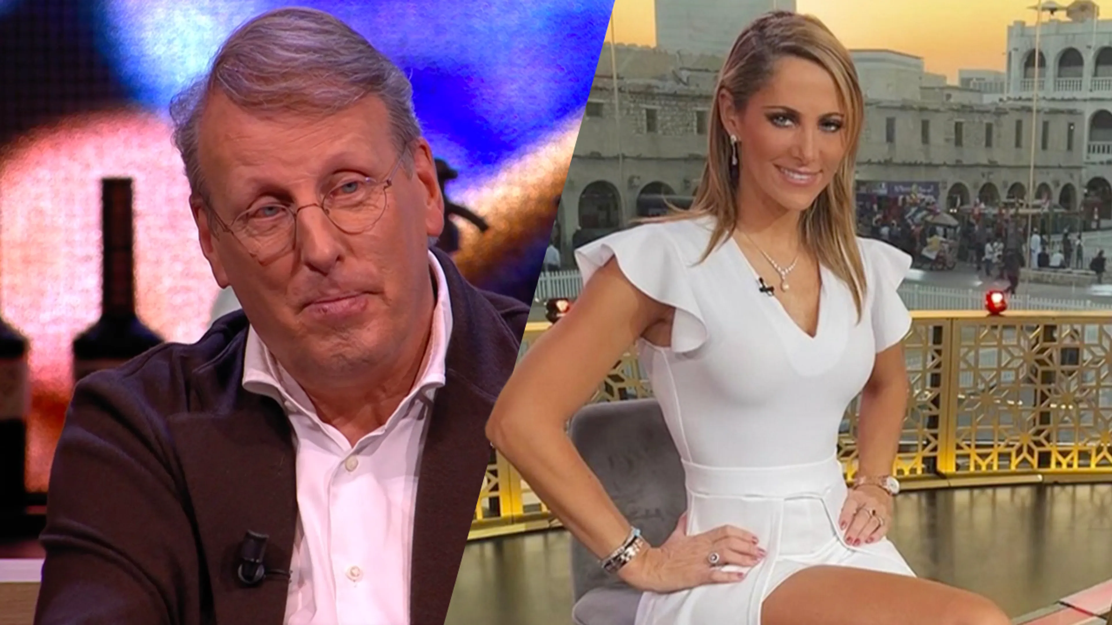 Chris onder indruk van sportjournaliste: 'Dit is wel een weekje ruzie waard'