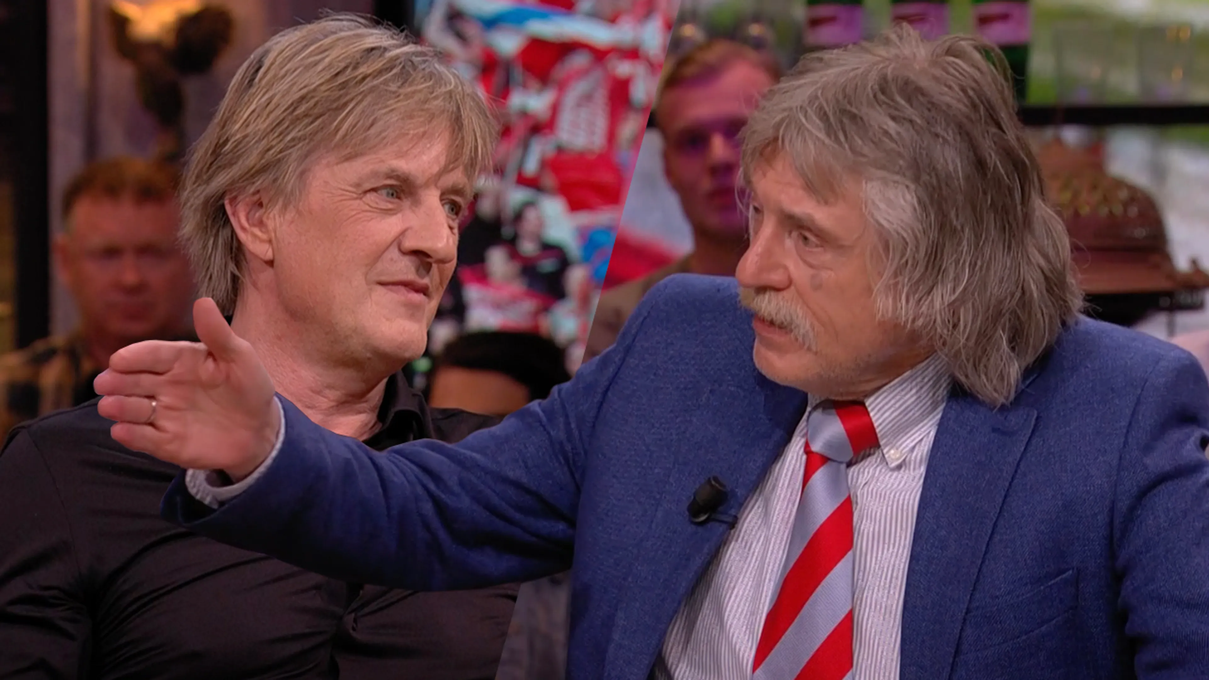 Johan is het totaal niet eens met Wim: 'Dat vind ik helemaal niet!'