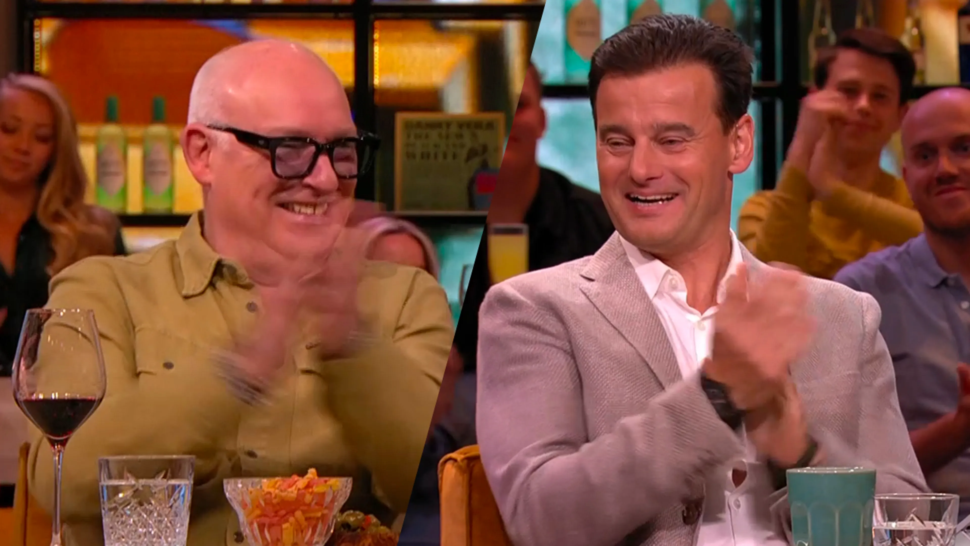 René en Wilfred klappen mee na speech van Sophie Hermans: 'Ik ben Sophie Hermans!'
