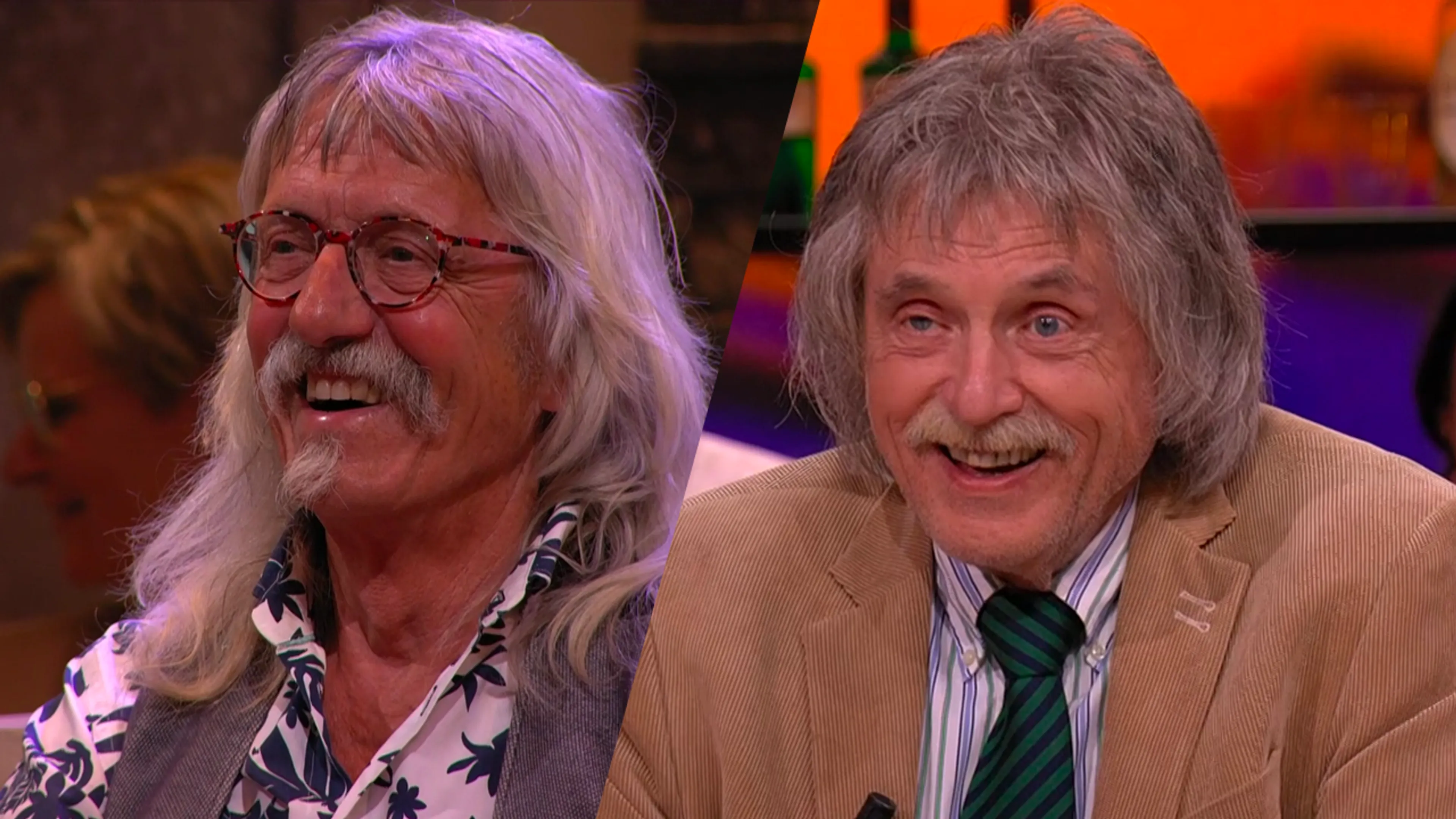 Look-a-like van Johan in de studio: 'Zelfs hij is beter geknipt!'
