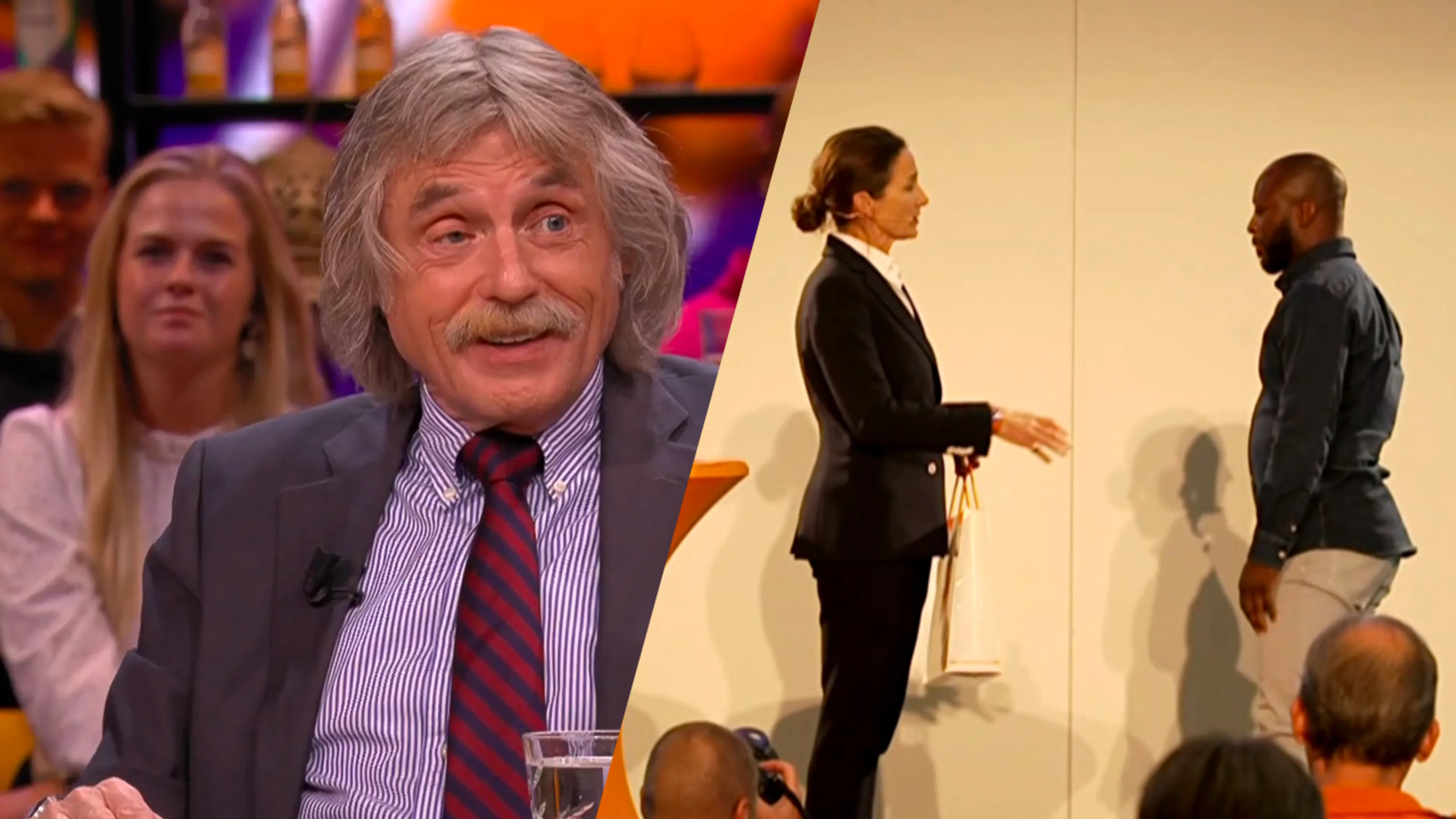 Johan ziet KNVB-directeur stuntelen bij huldiging: 'Romeo Kastelen'