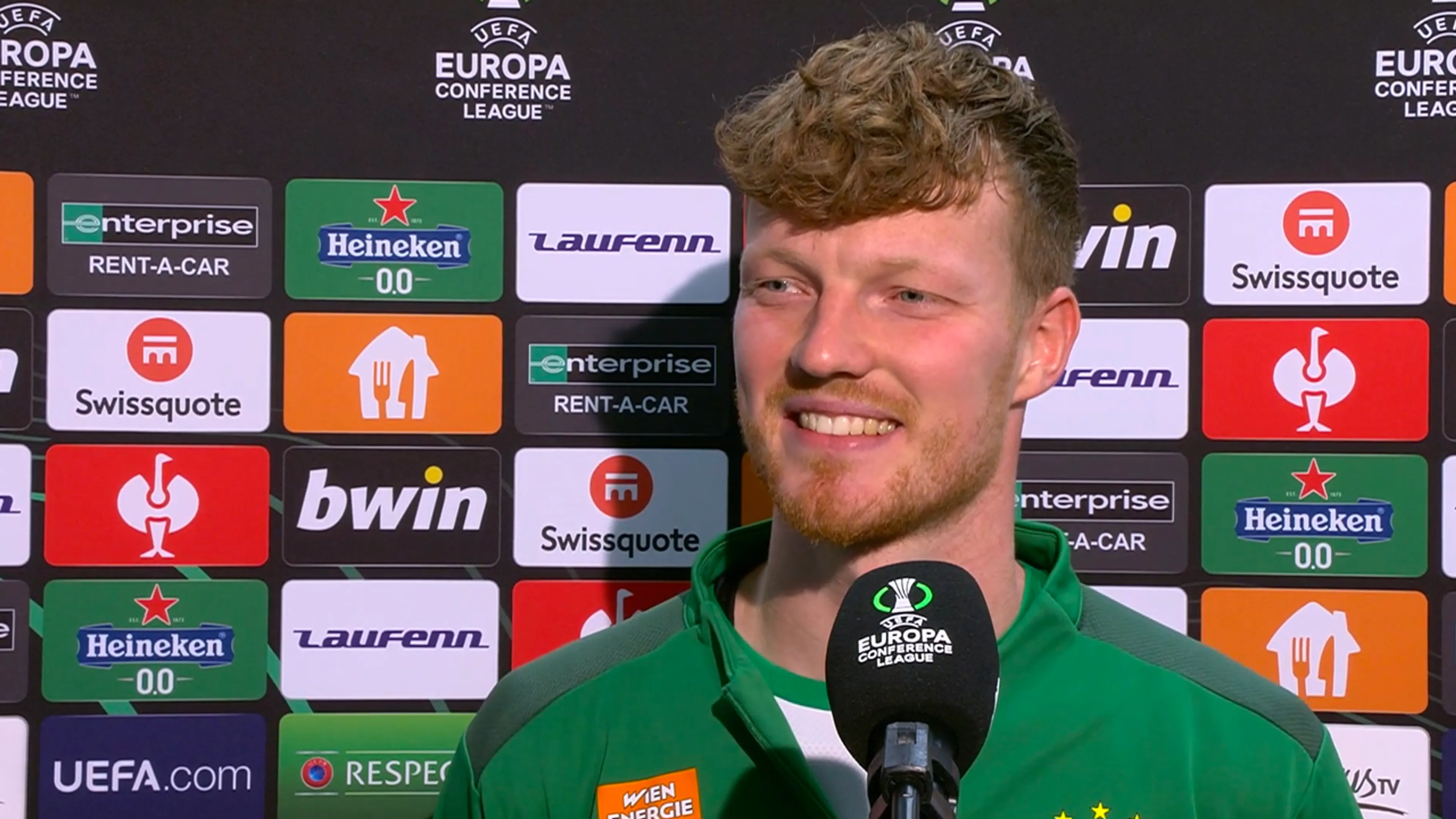 Druijff blij met eerste doelpunt voor Rapid Wien: 'De perfecte start!'
