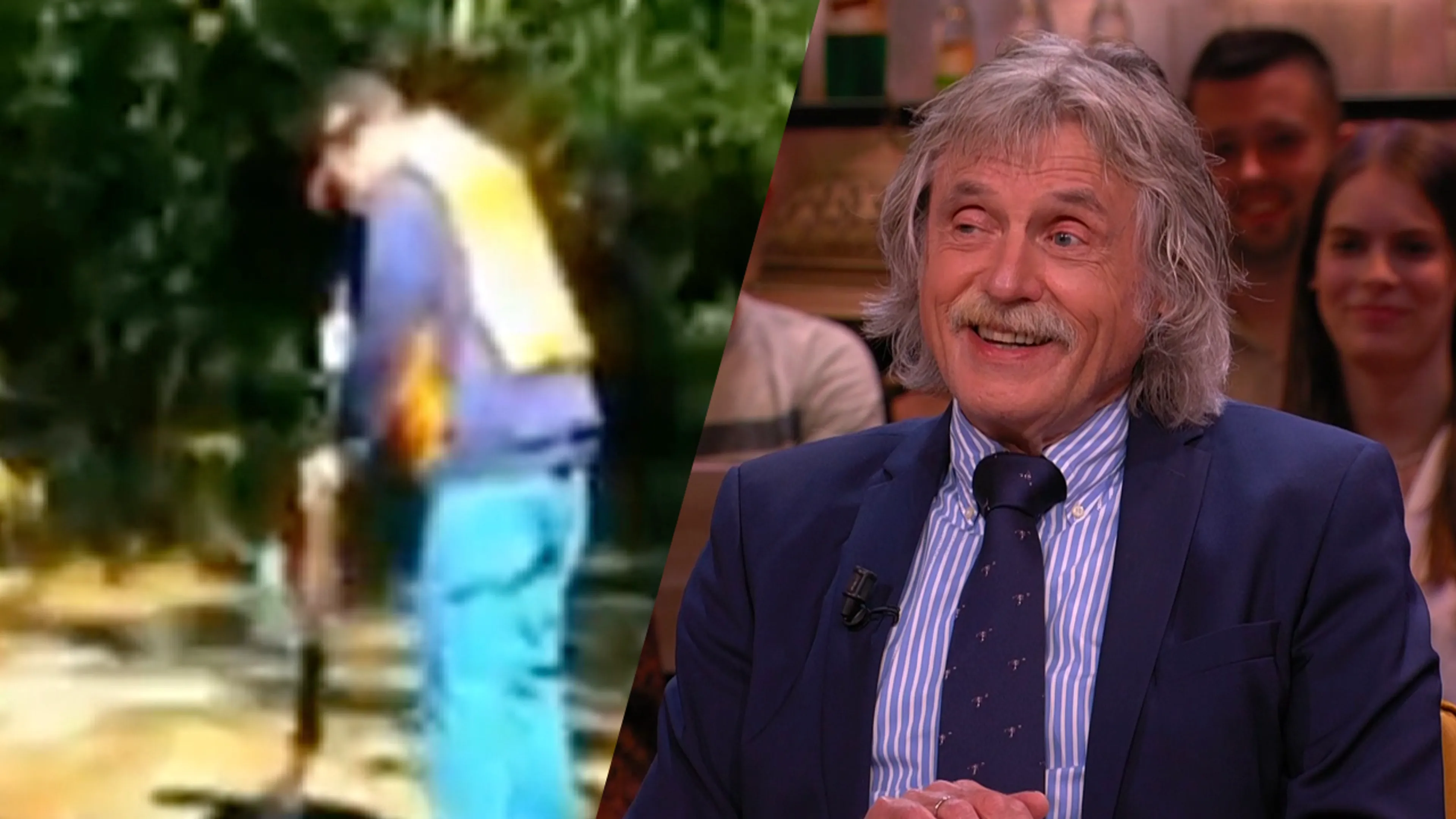Johan glimlacht om filmpjes van Koning Willem-Alexander als onhandige jager