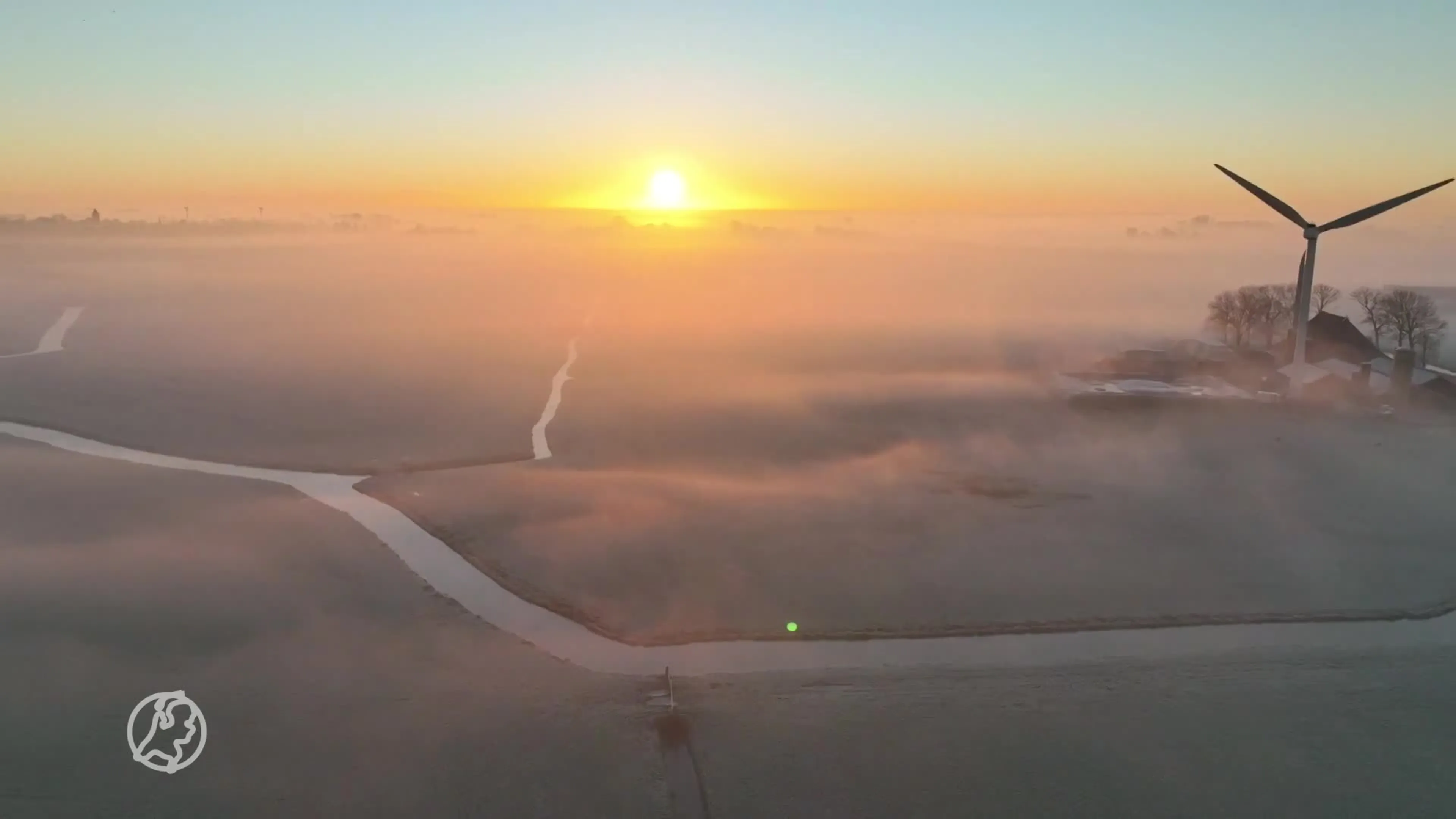 Nederland ontwaakt in een wit winters wonderland