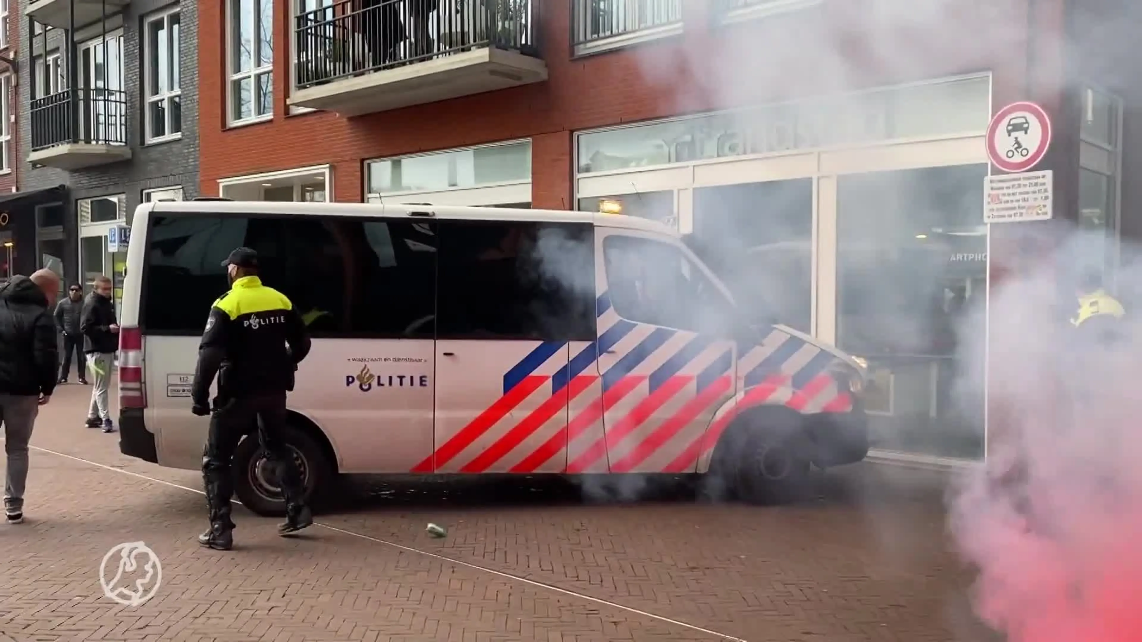 Onrust tijdens huldiging SC Cambuur