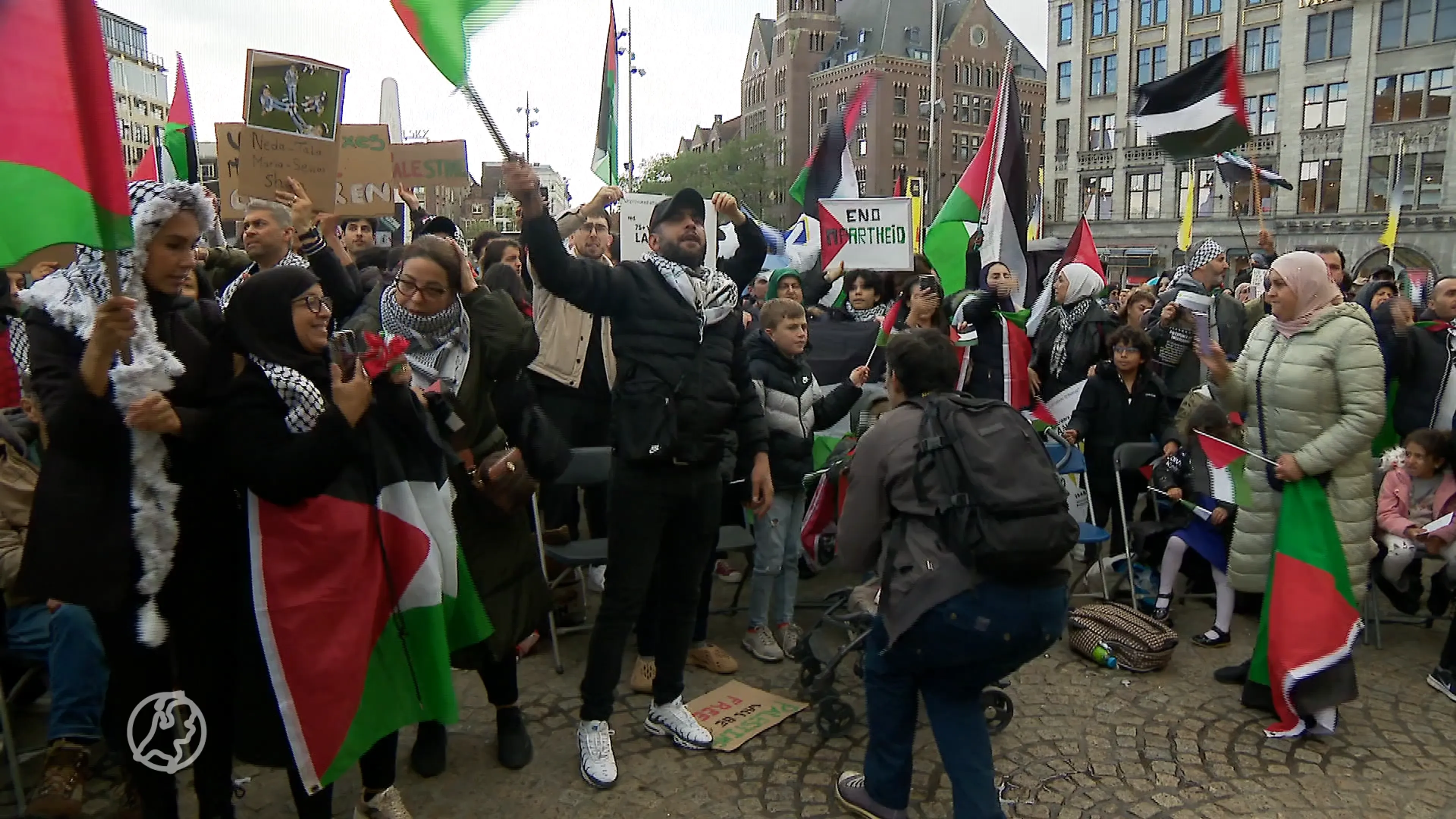 15.000 deelnemers bij pro-Palestina-mars