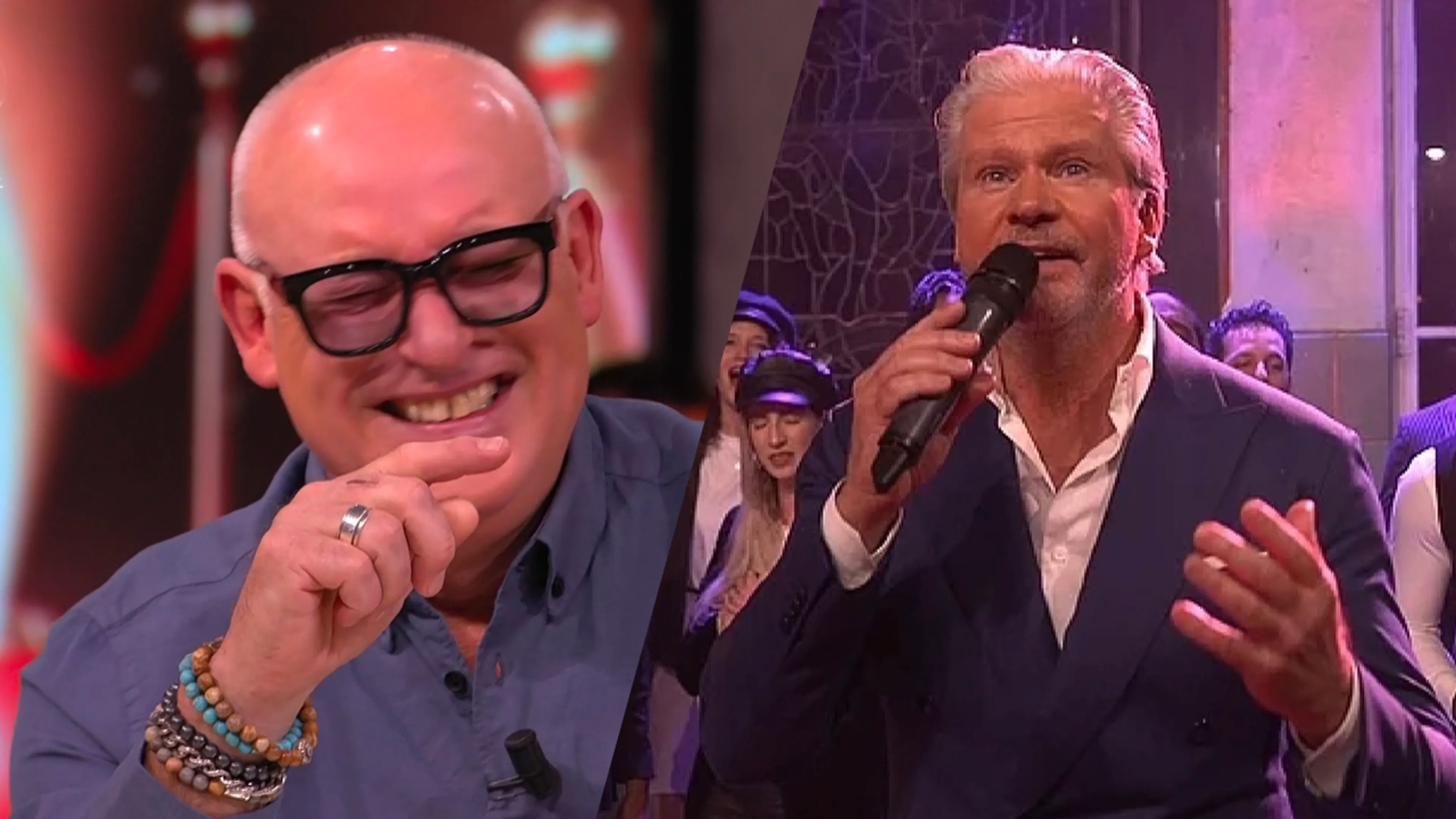 René hoort Dries Roelvink 'Kleine Jongen' zingen: 'Als hij voor de Primark gaat staan, wordt hij weggestuurd!'