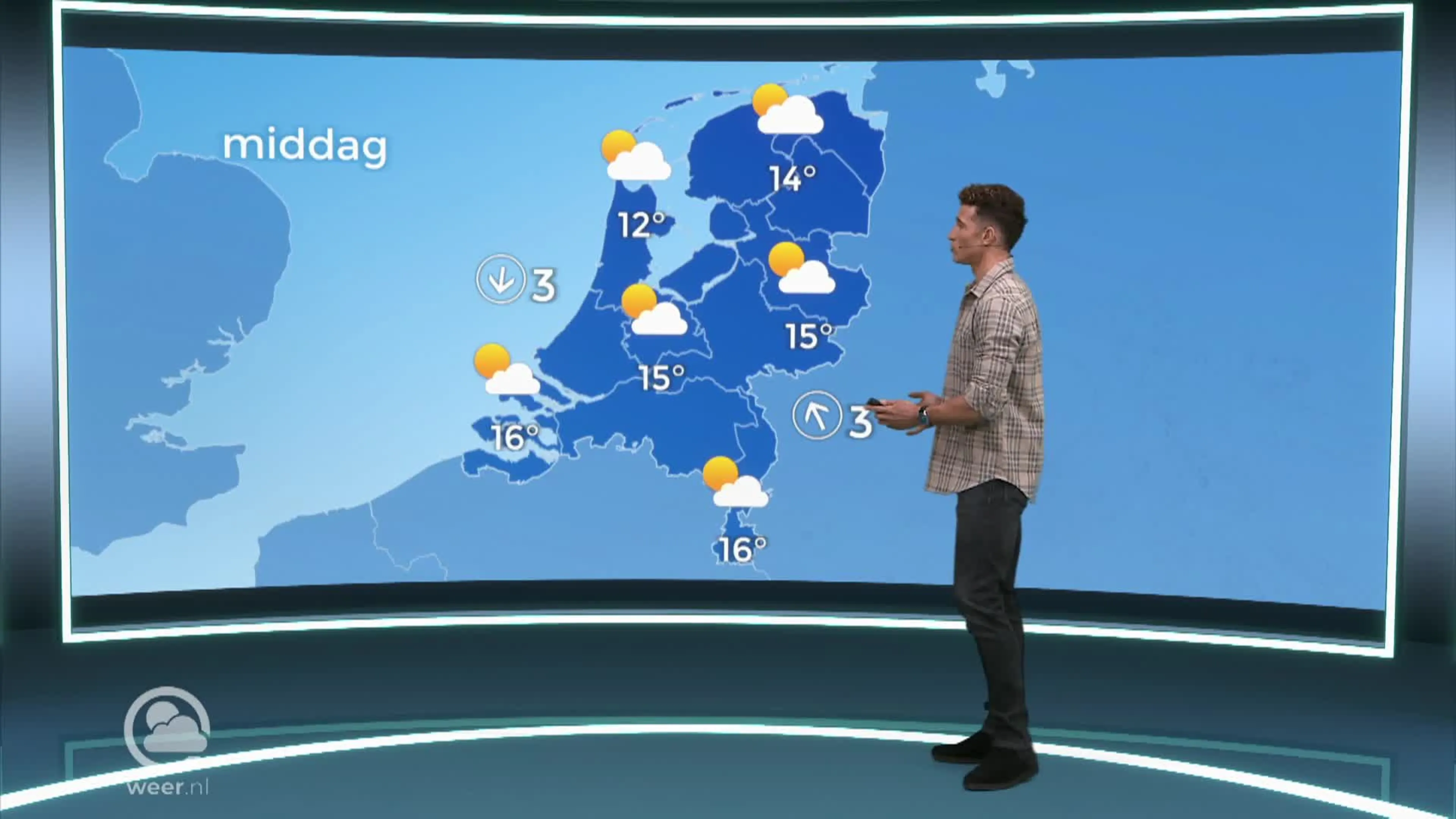 Weerbericht zondag 9 april 2023