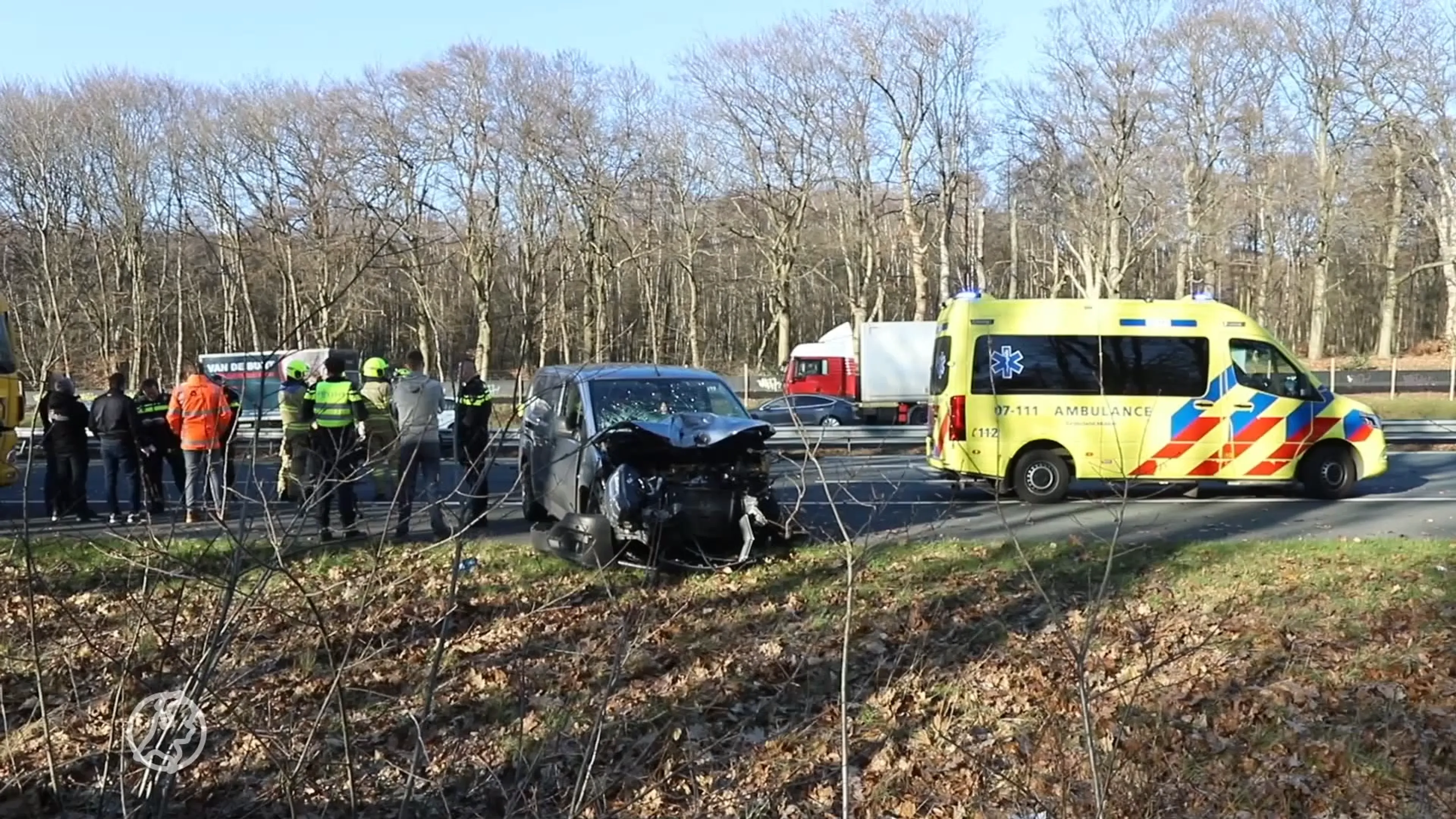 Twee Slowaken omgekomen door ongeval op de A12 bij Bennekom