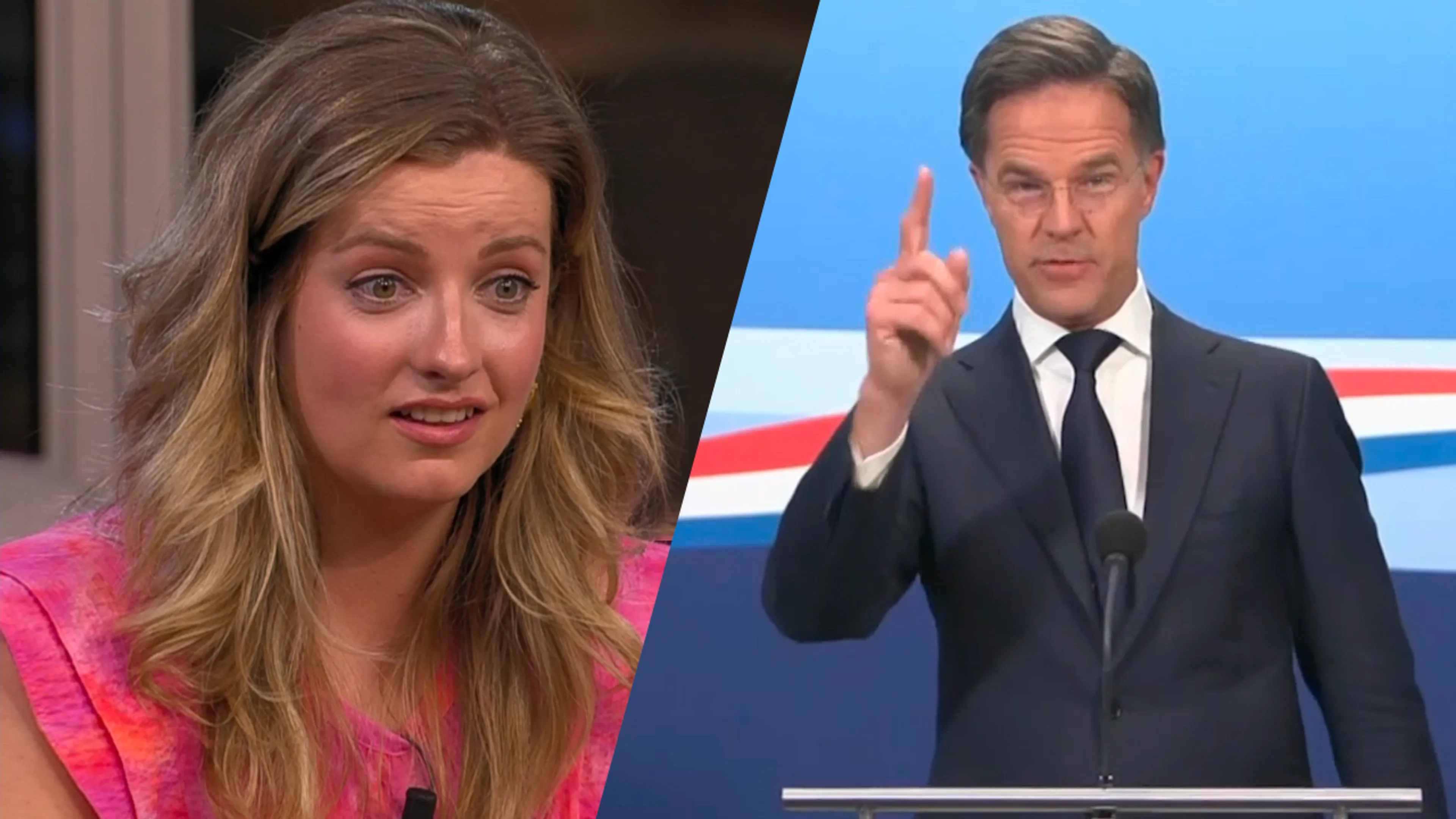 Mark Rutte waarschuwt Merel EK: 'Ik kan nog jarenlang demissionair premier blijven!'