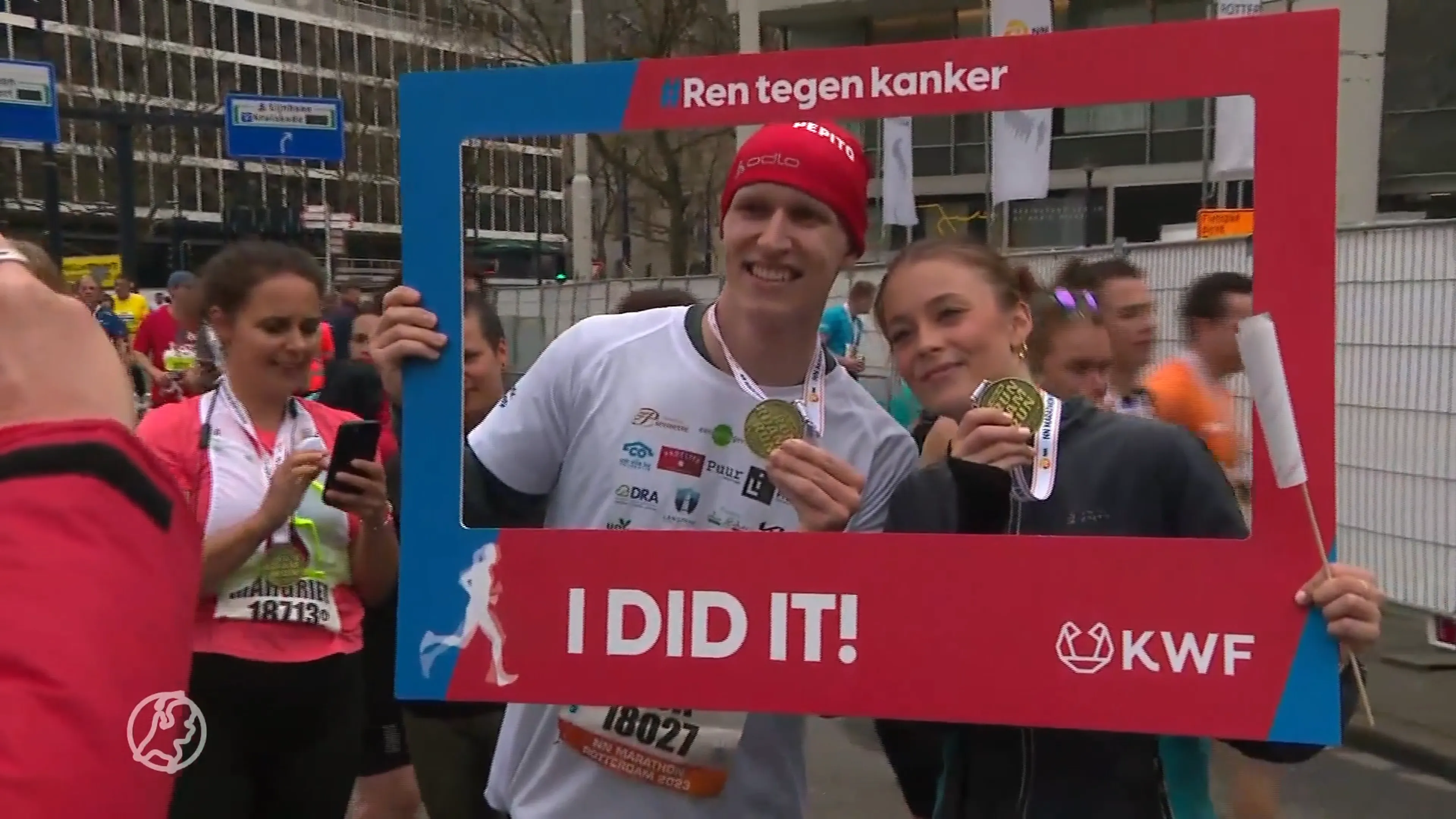Kankerpatiënt Luca flikt het: hij loopt de marathon uit tussen zijn behandelingen door
